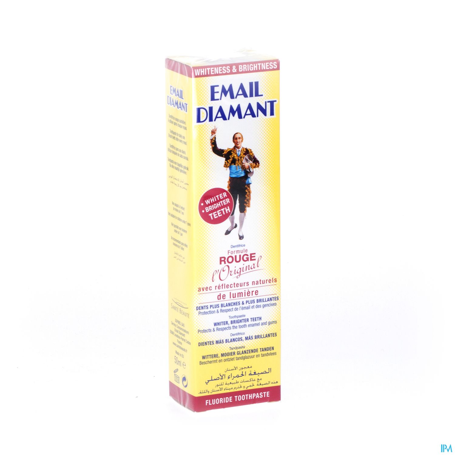 Email Diamant Dentifrice Formule Rouge 50ml