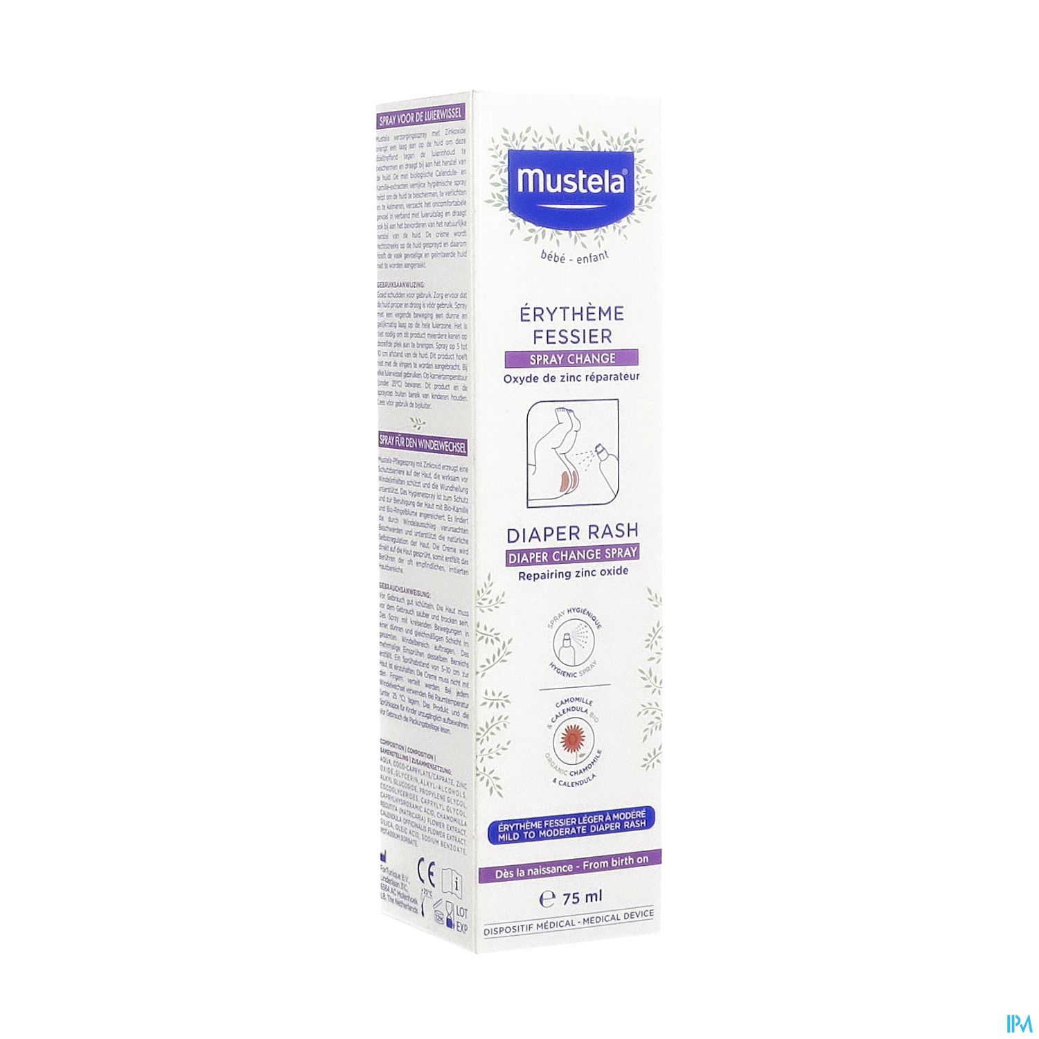 MUSTELA BB CR CHANGE SPR 75ML