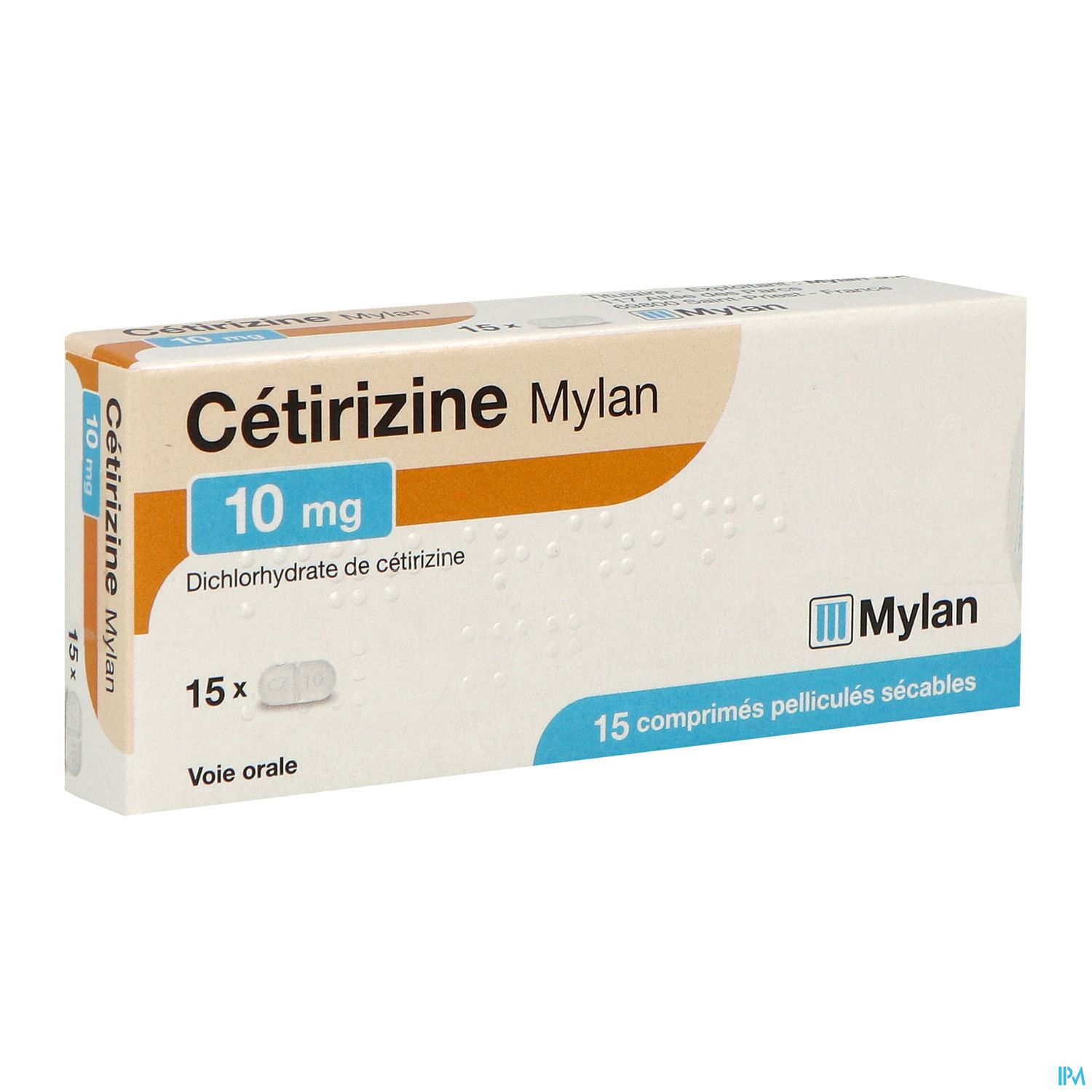 Cetirizine Viatris 10mg Comprime Secable 15 — Pharmacie Européenne 24/24 by Nexum