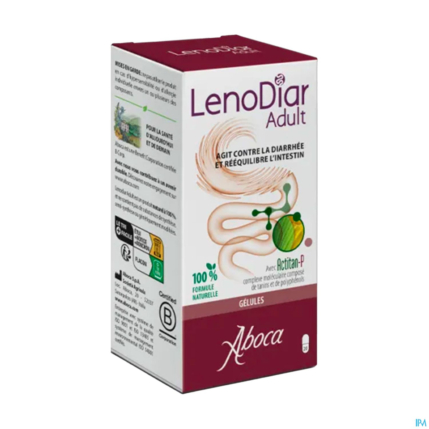 LENODIAR ADULT DM GELULE 20