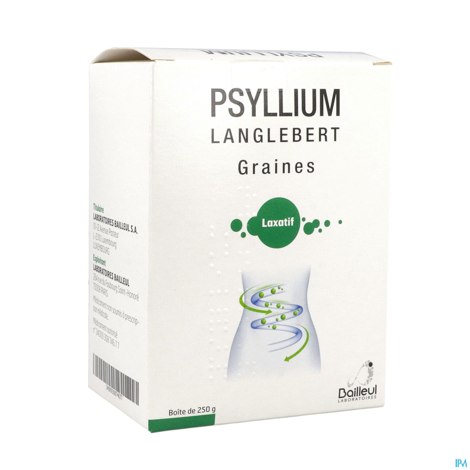 PSYLLIUM LANGLEBERT 250G