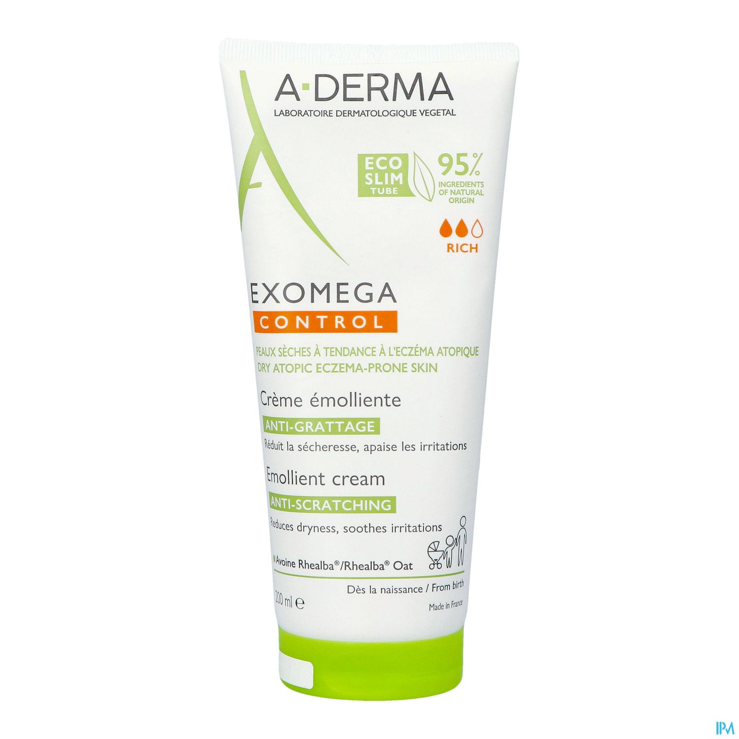 A-DERMA EXOMEGA CONT CR EMOL 200ML