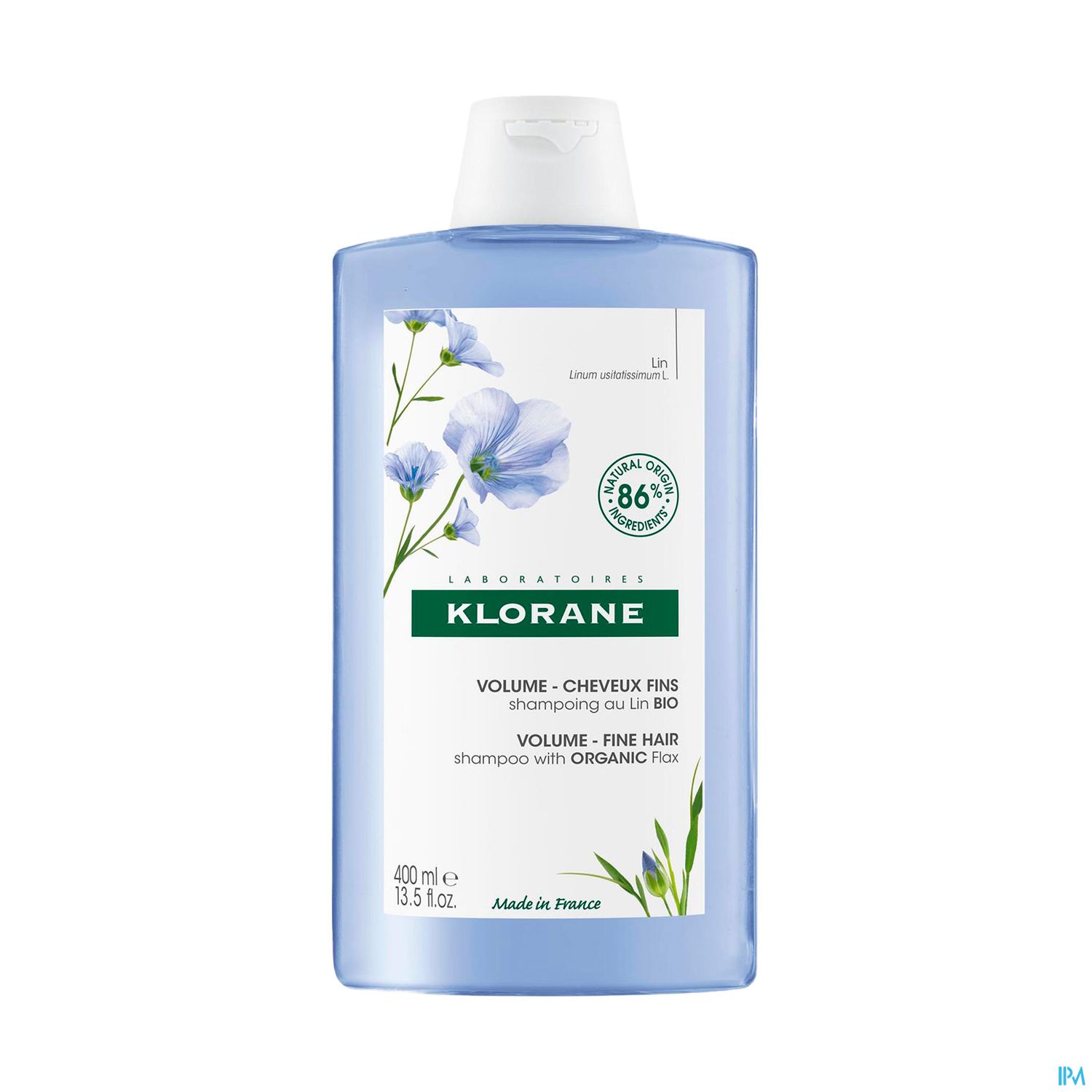 KLORANE SH LIN BIO 400ML