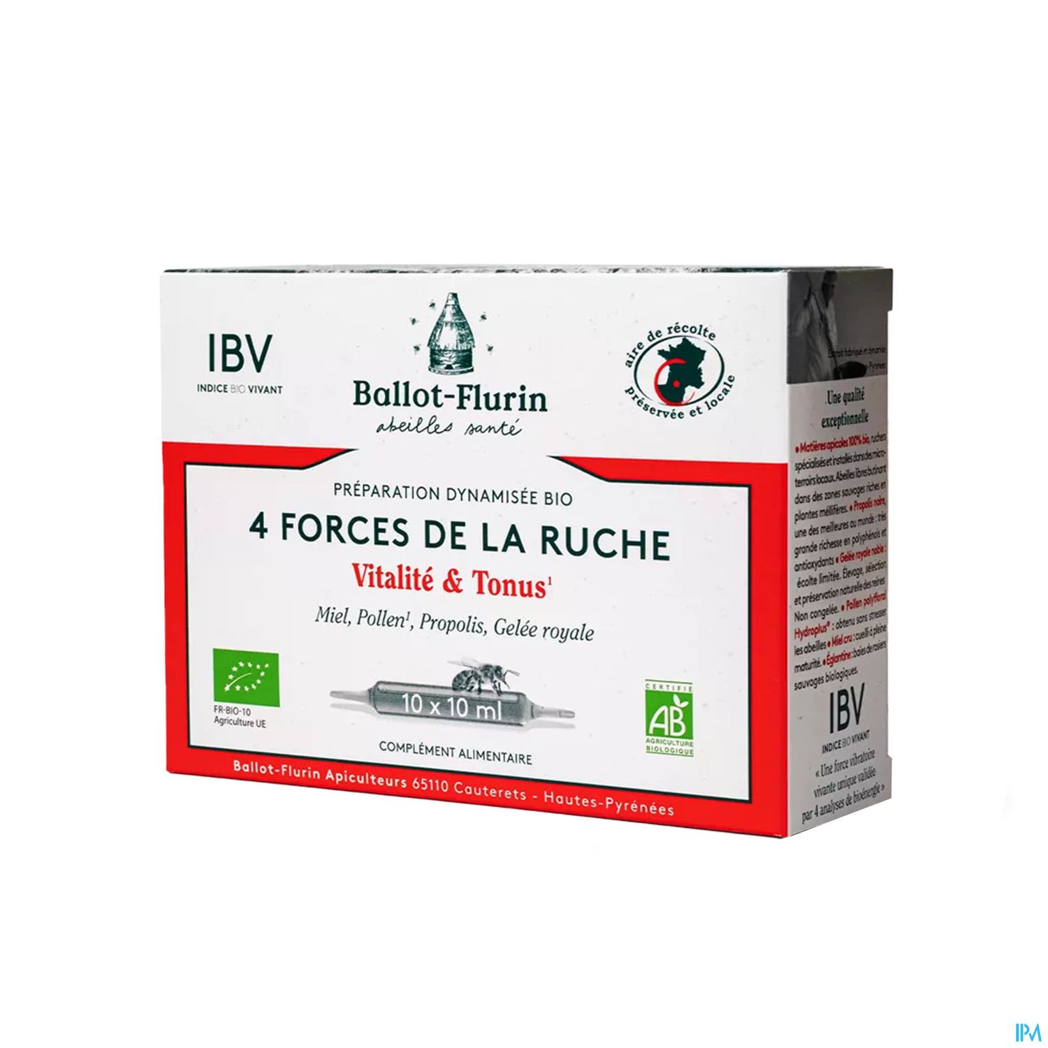 BALLOT FLUR FORCE RUCHE AMP 10
