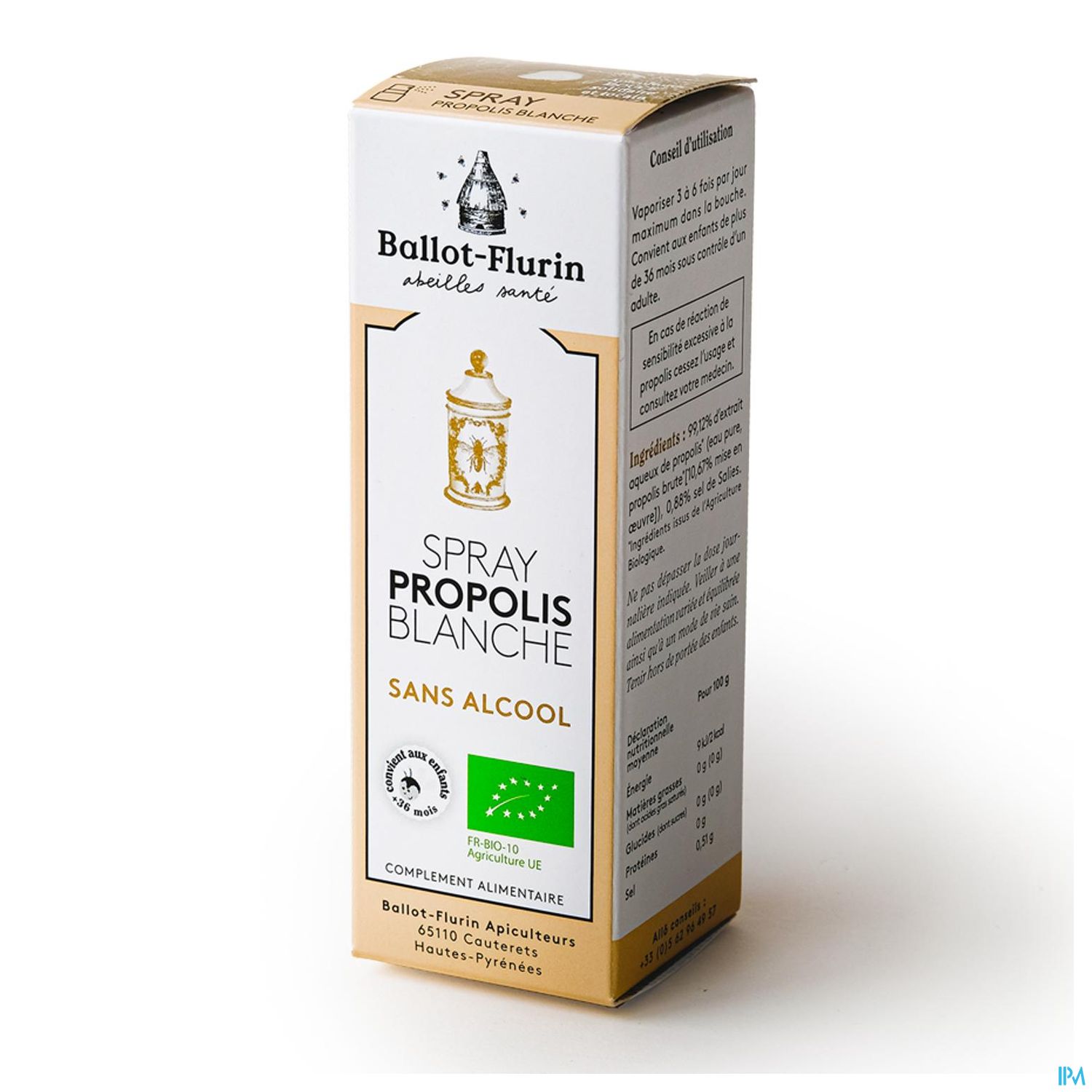 BALLOT FLUR SPR PROPO S/ALC 15ML