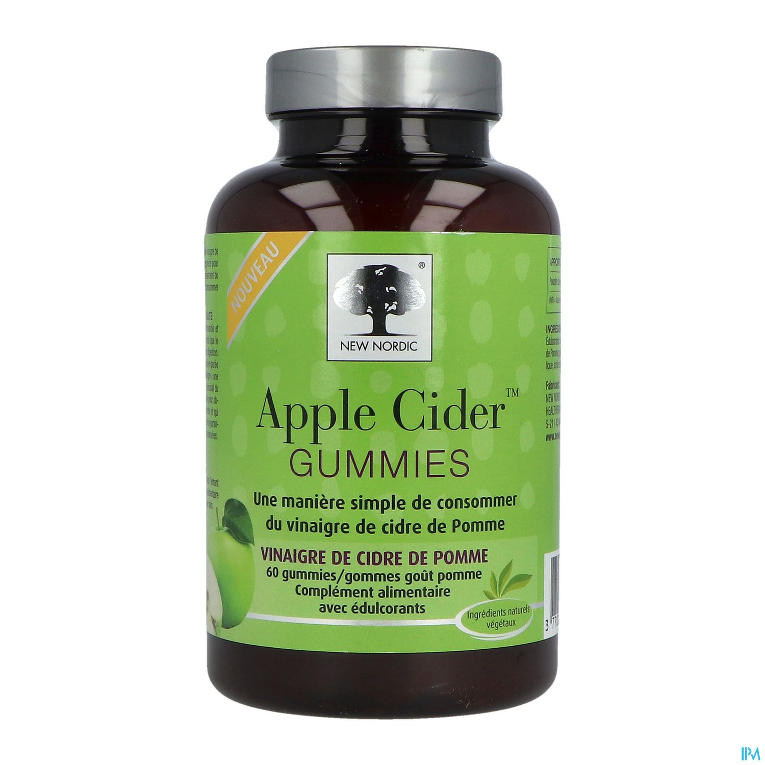 NEW NORDIC APPLE CIDER GUMMIE 60