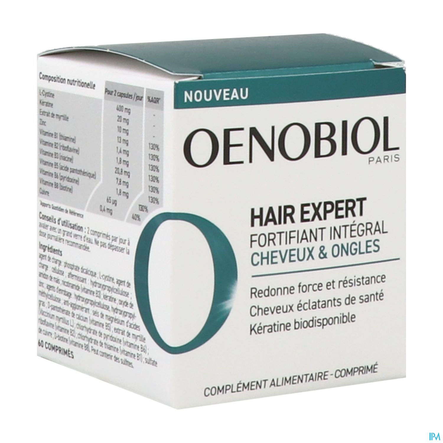 Oenobiol Hair Expert Fortifiant Integral Comprime 60