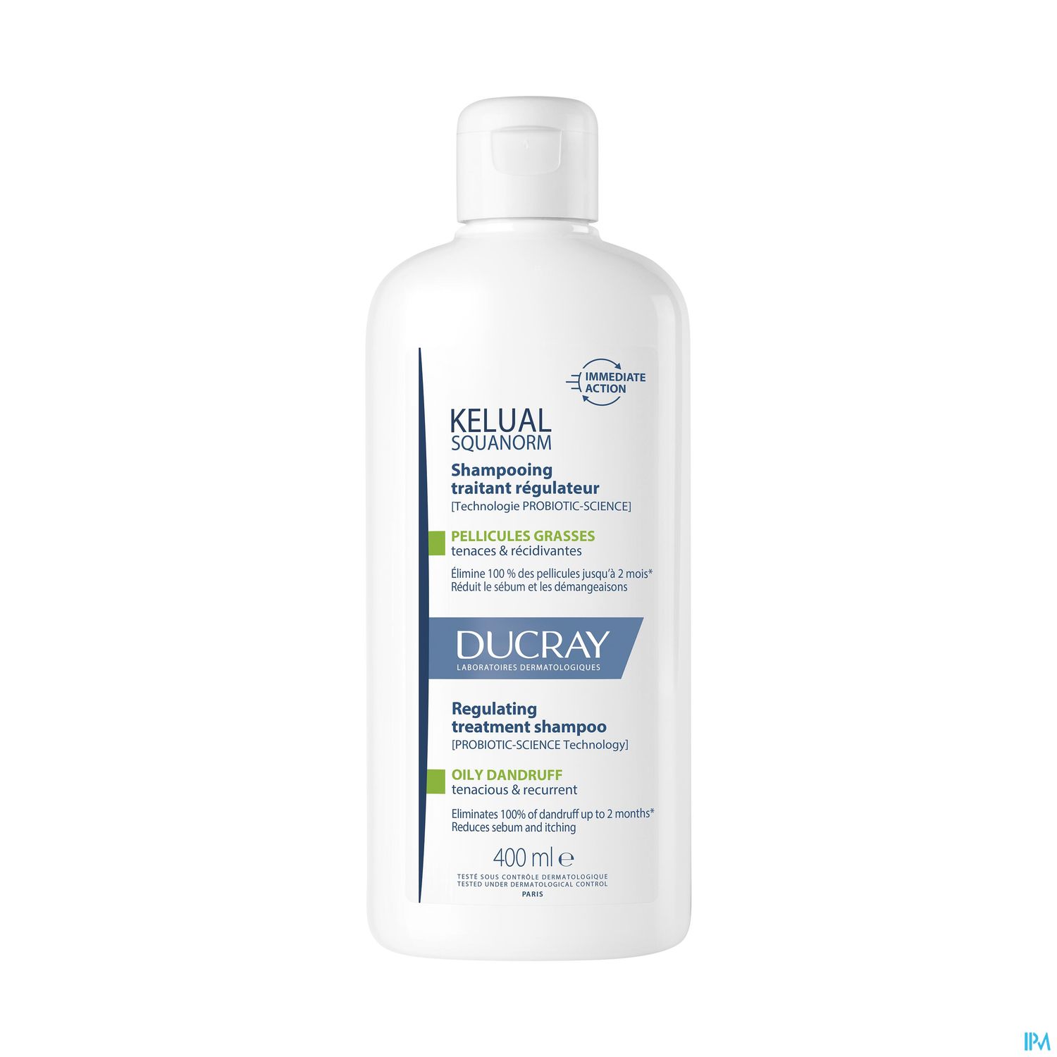 SQUANORM SH PELLIC GRAS 400ML