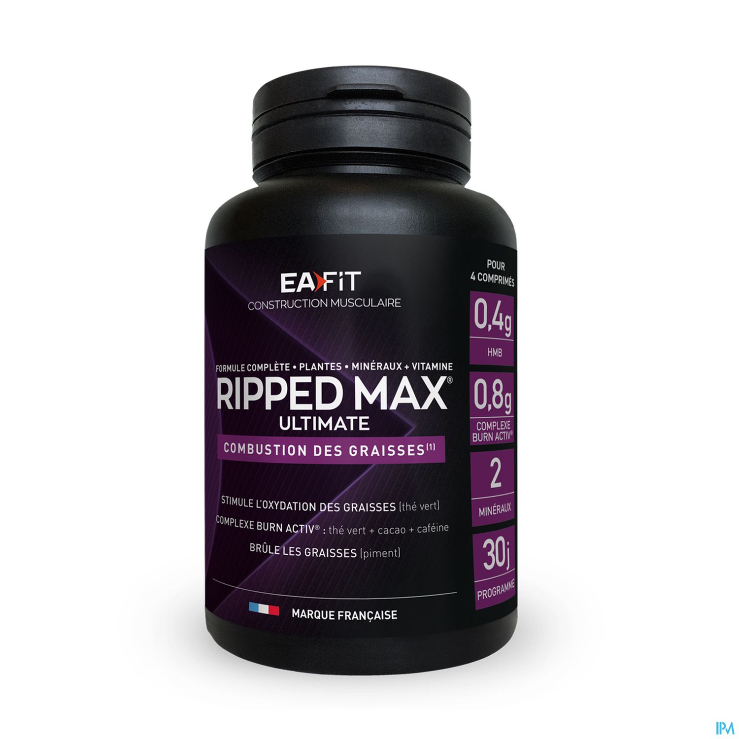 Eafit Ripped Max Ultimate Sechage Global Comprime 120