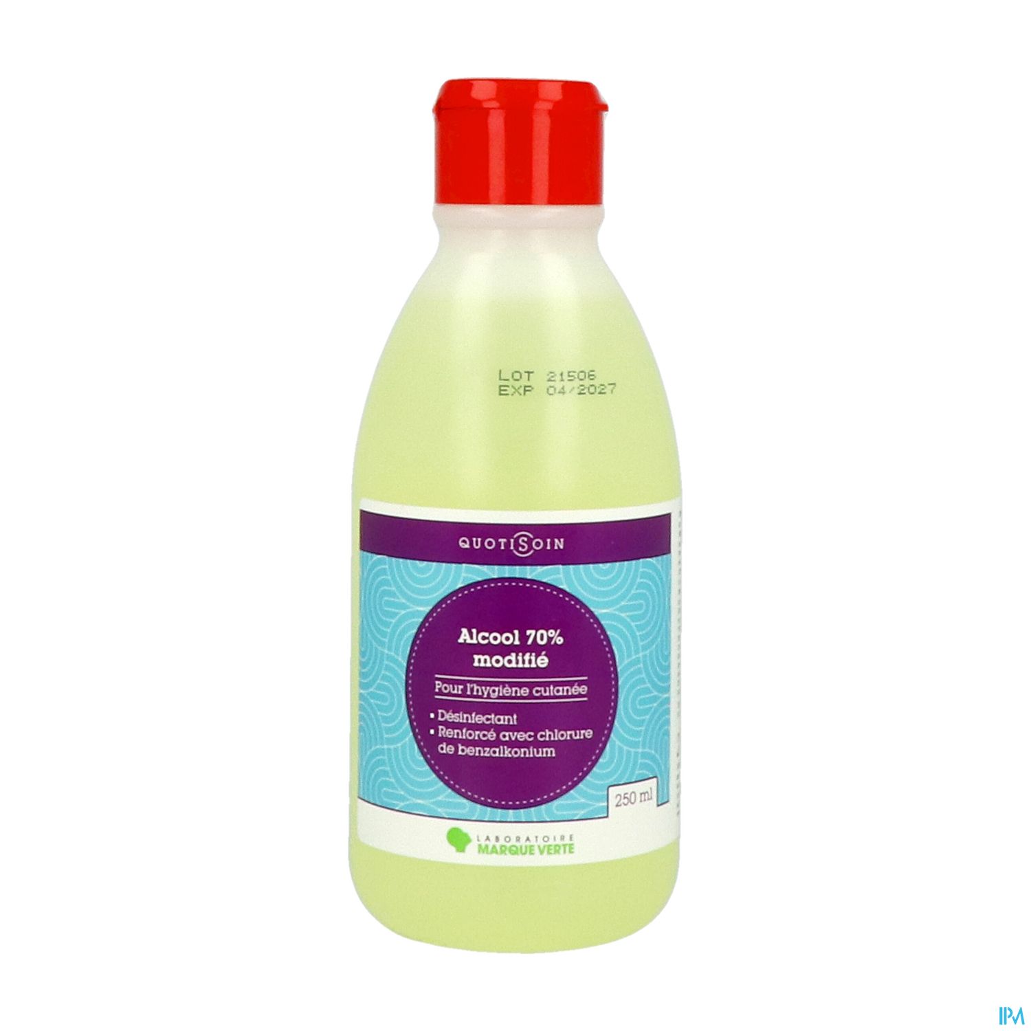 Marque Verte Quotisoin Alcool Modifie 70% Spray 250ml