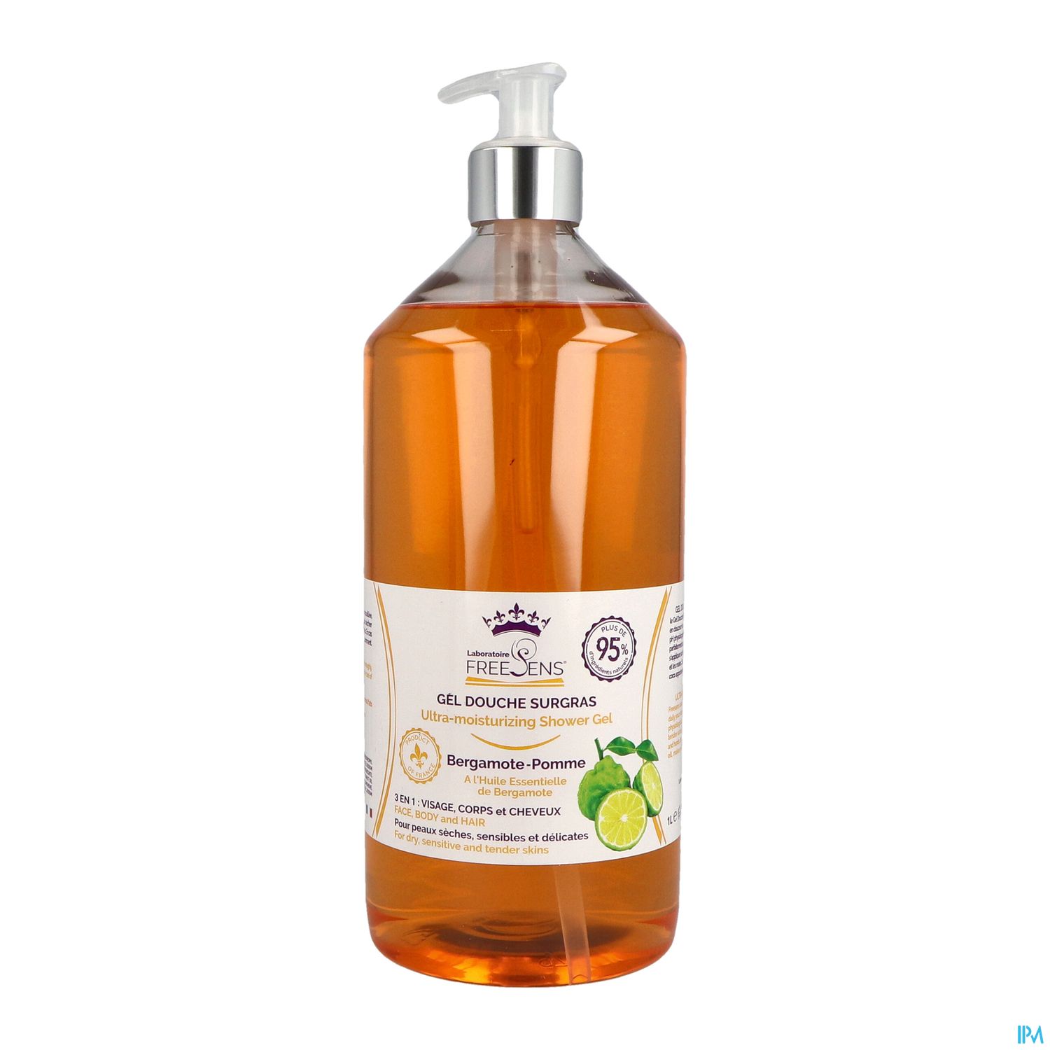 FREESENS GEL DCH SURG BERGAMOTE 1L