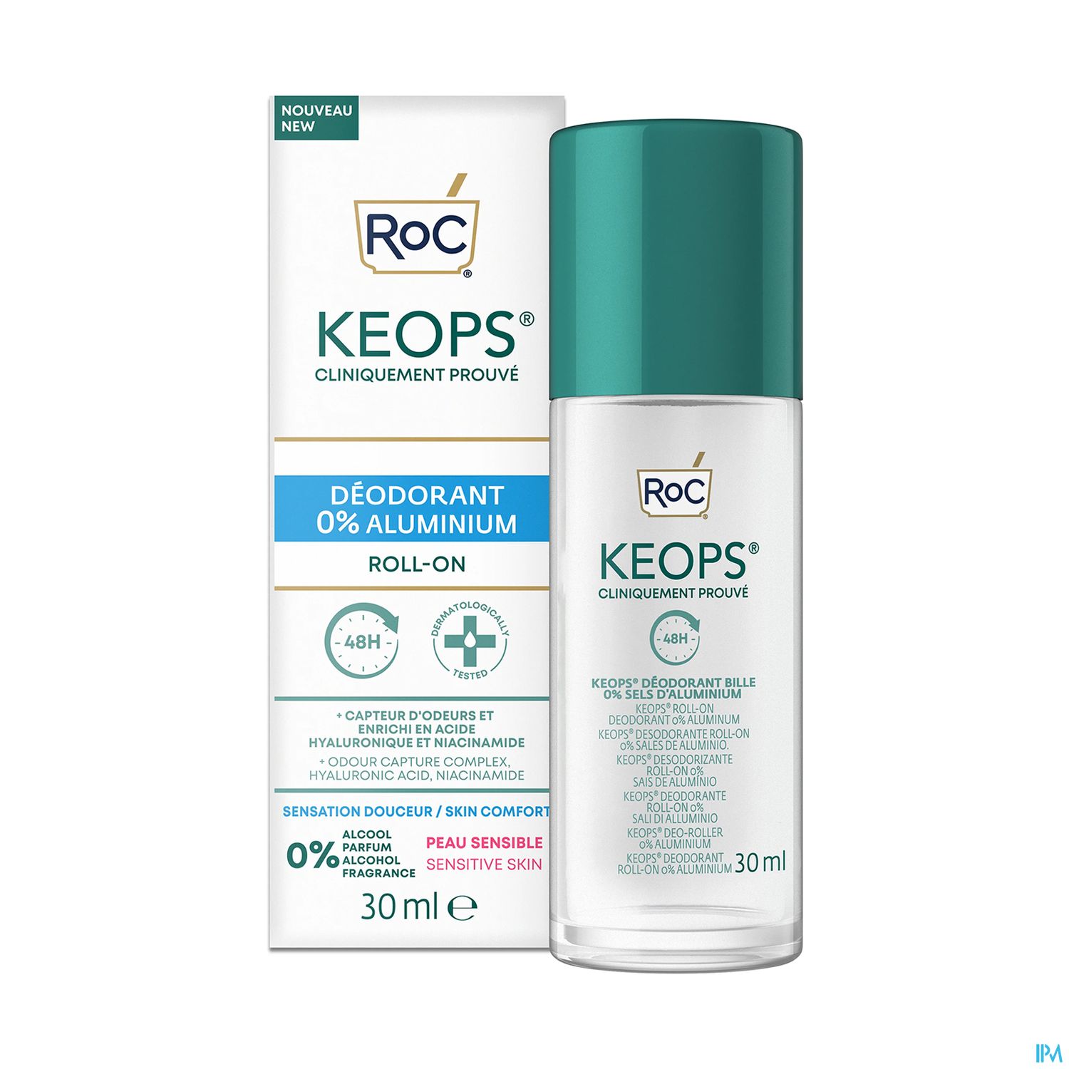 KEOPS DEOD 0% ALU ROLL-ON 30ML