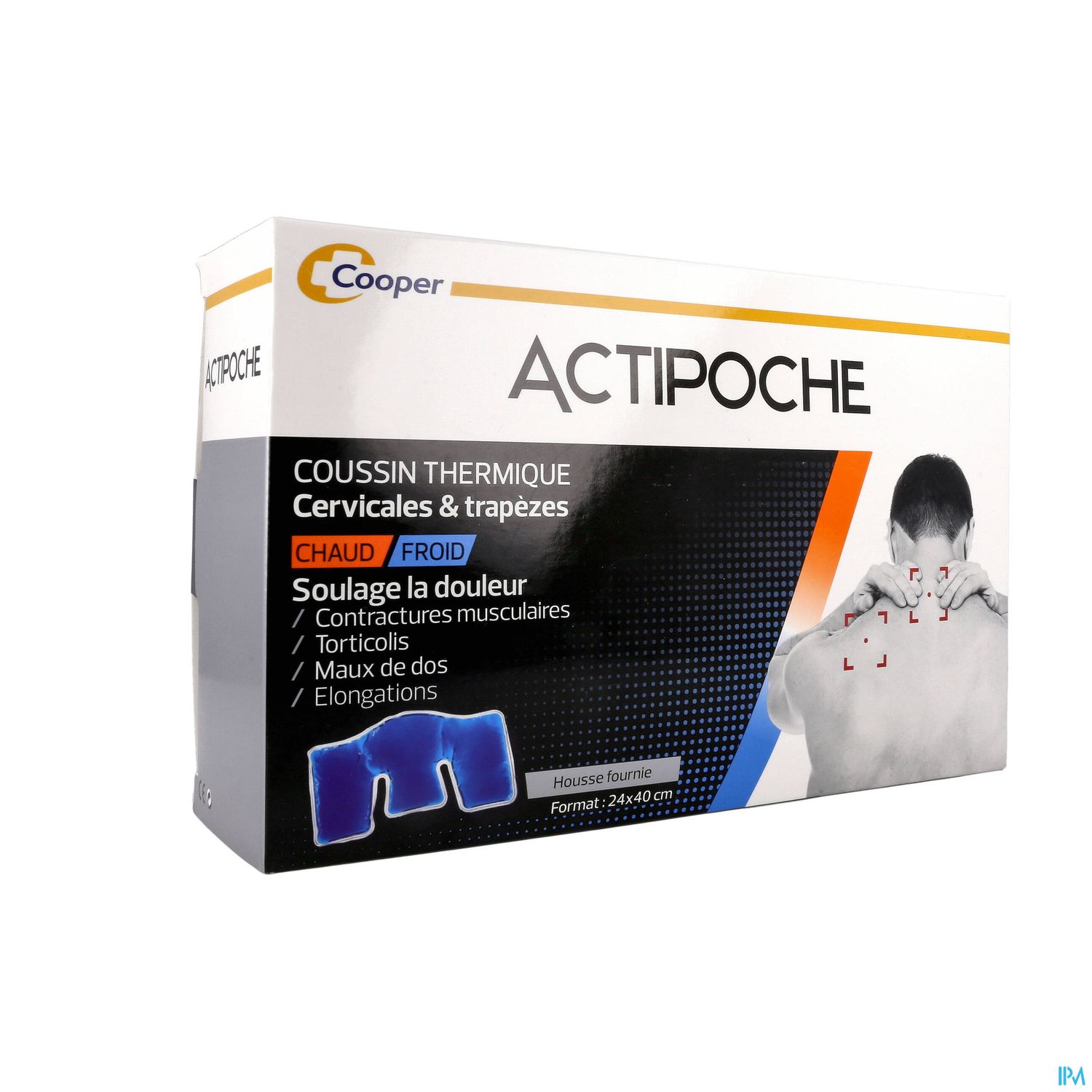 ACTIPOCHE CERVICALE TRAPEZE24X40CM