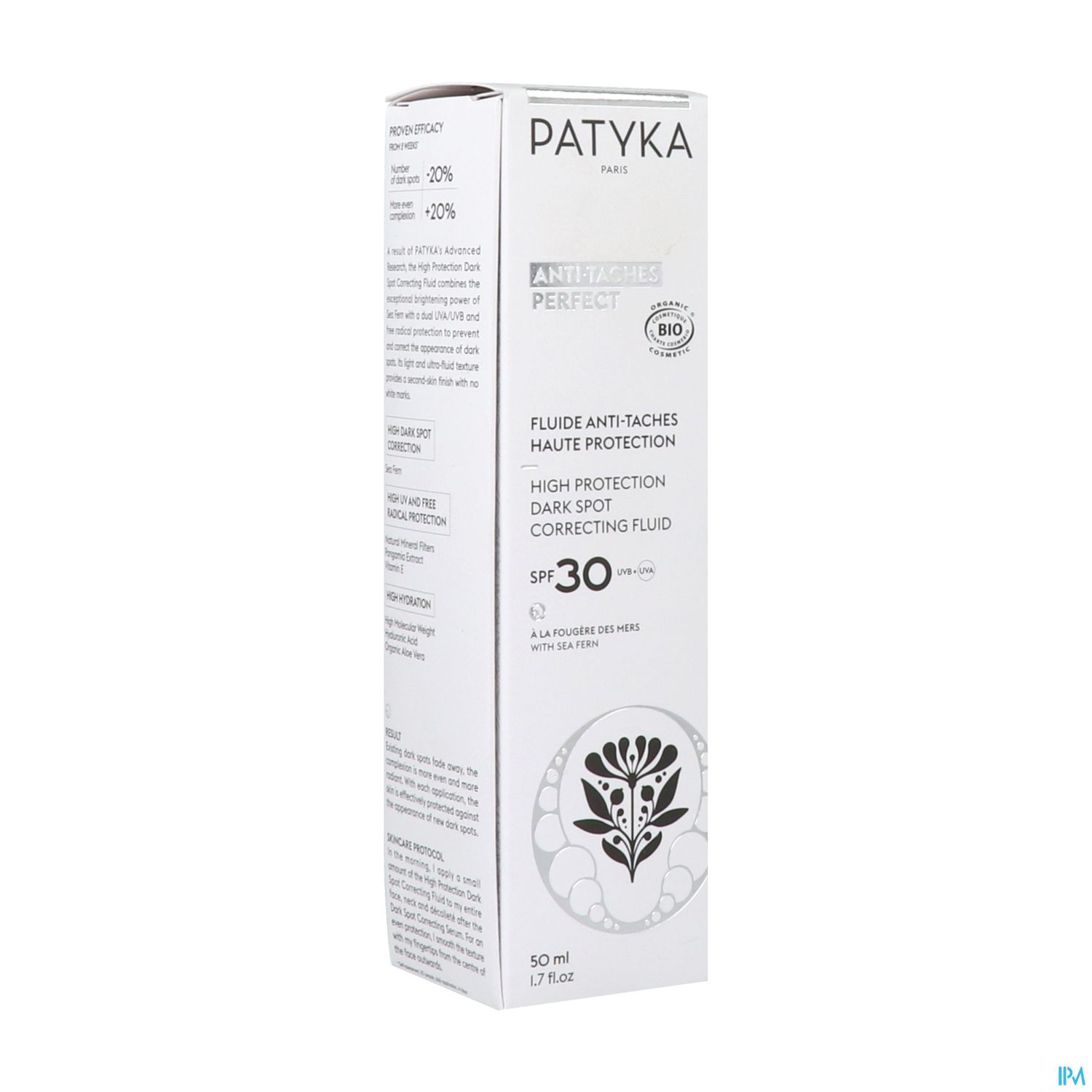PATYKA A/TACHE SPF30 FLUIDE 50ML