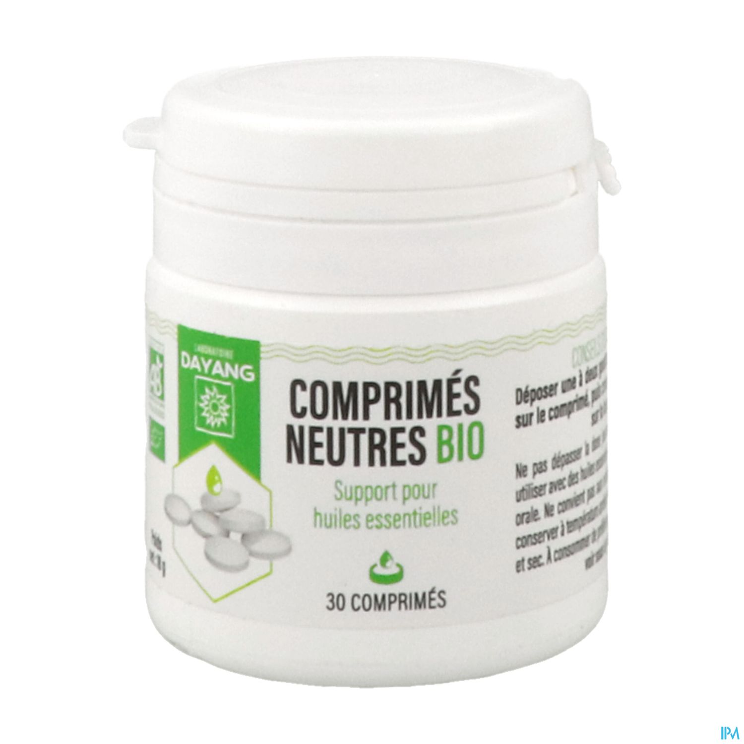 DAYANG COMPRIME NEUTRE BIO 30