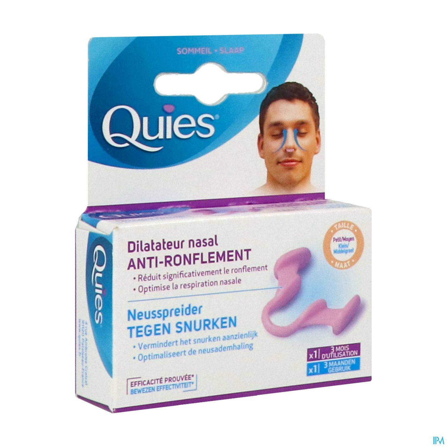 QUIES A/RONF DILATATEUR NASAL PM