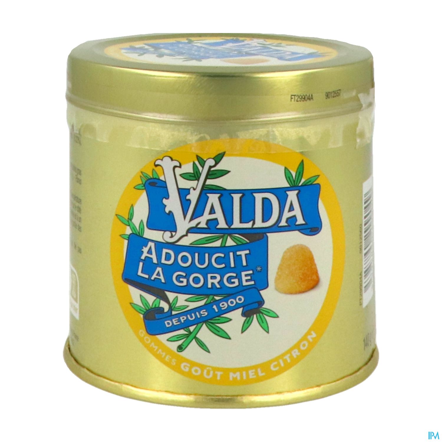 Valda Gommes Miel Citron 140g