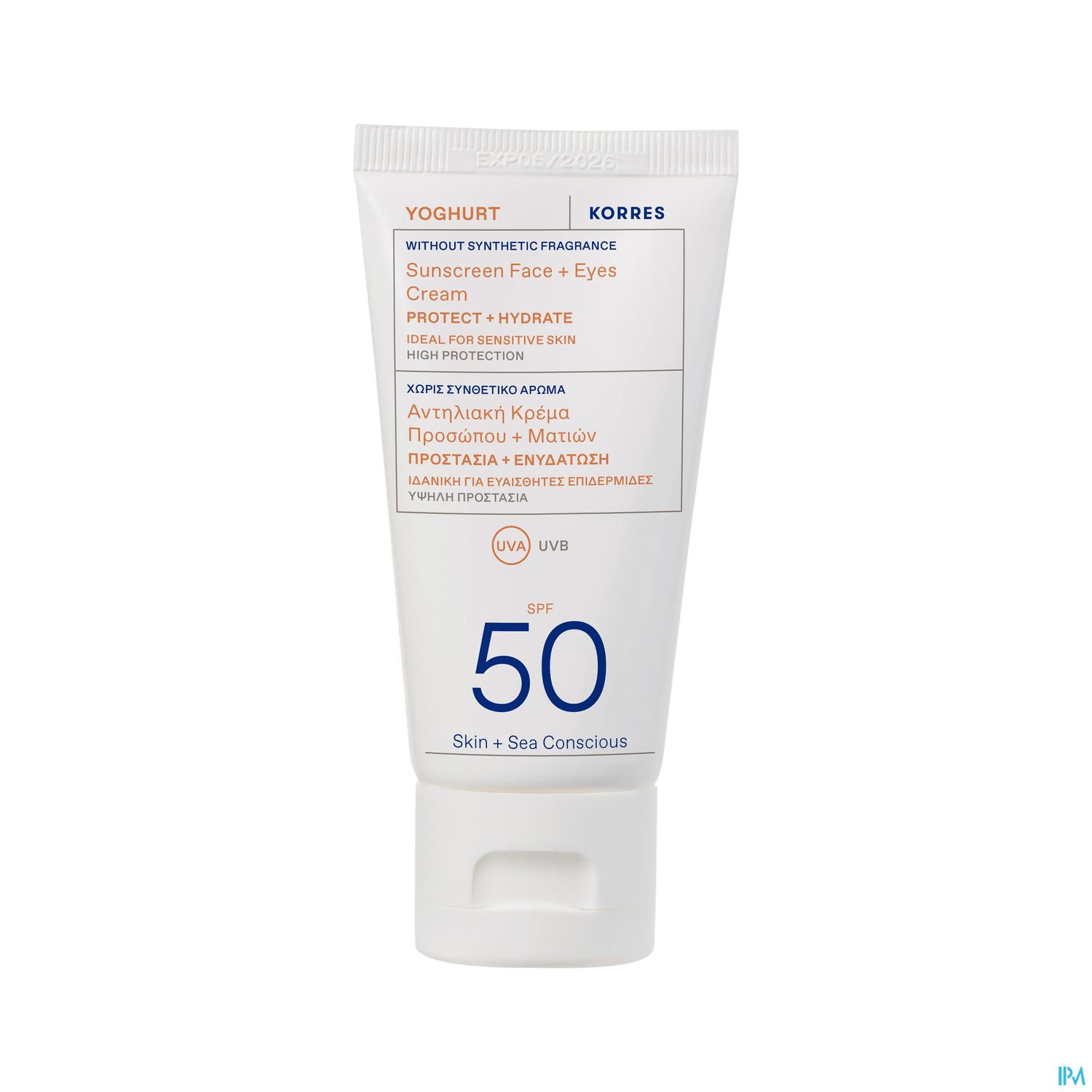 KORRES YAOURT SOL SPF50 GEL CR 50