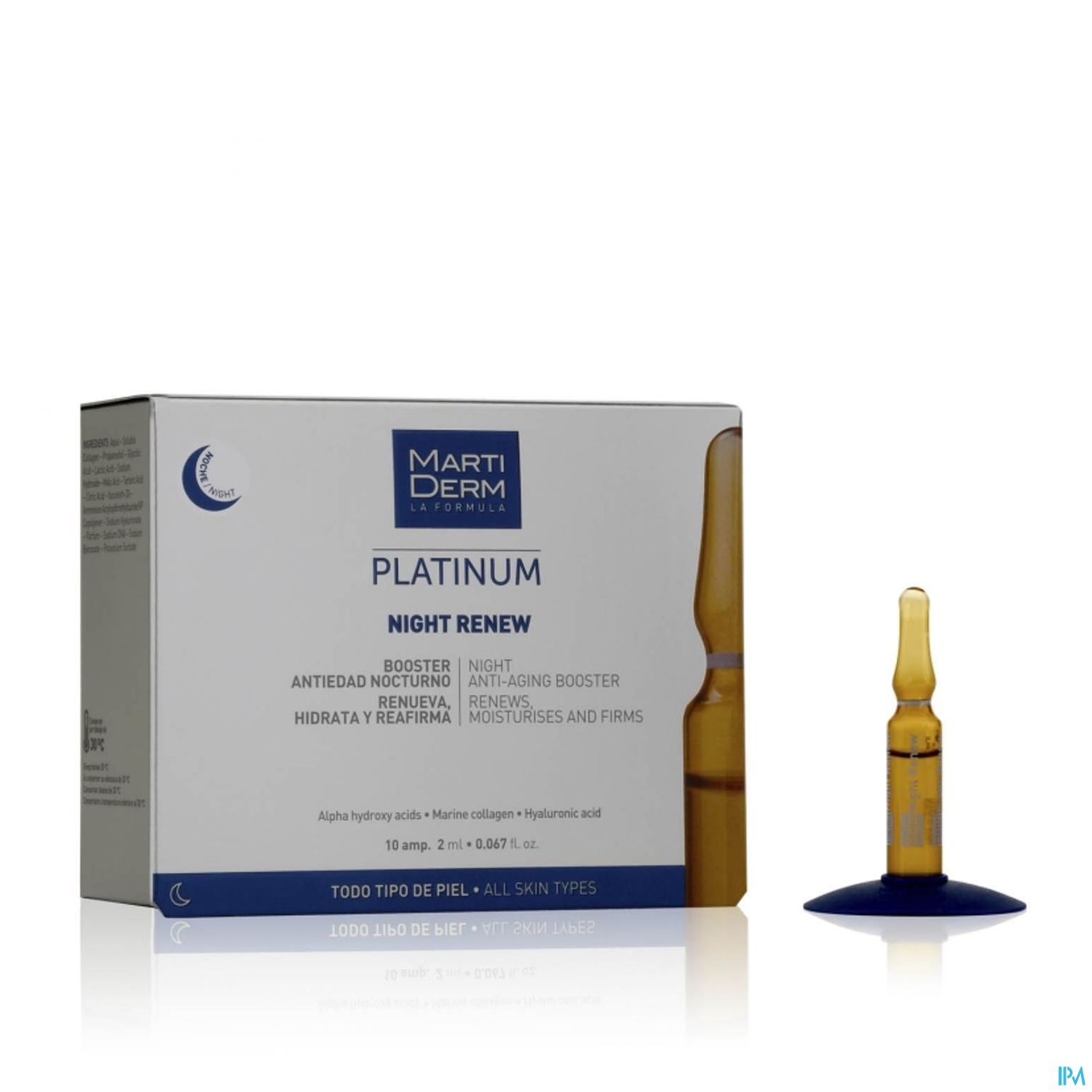 MARTIDERM NIGHT RENEW AMP 2ML10