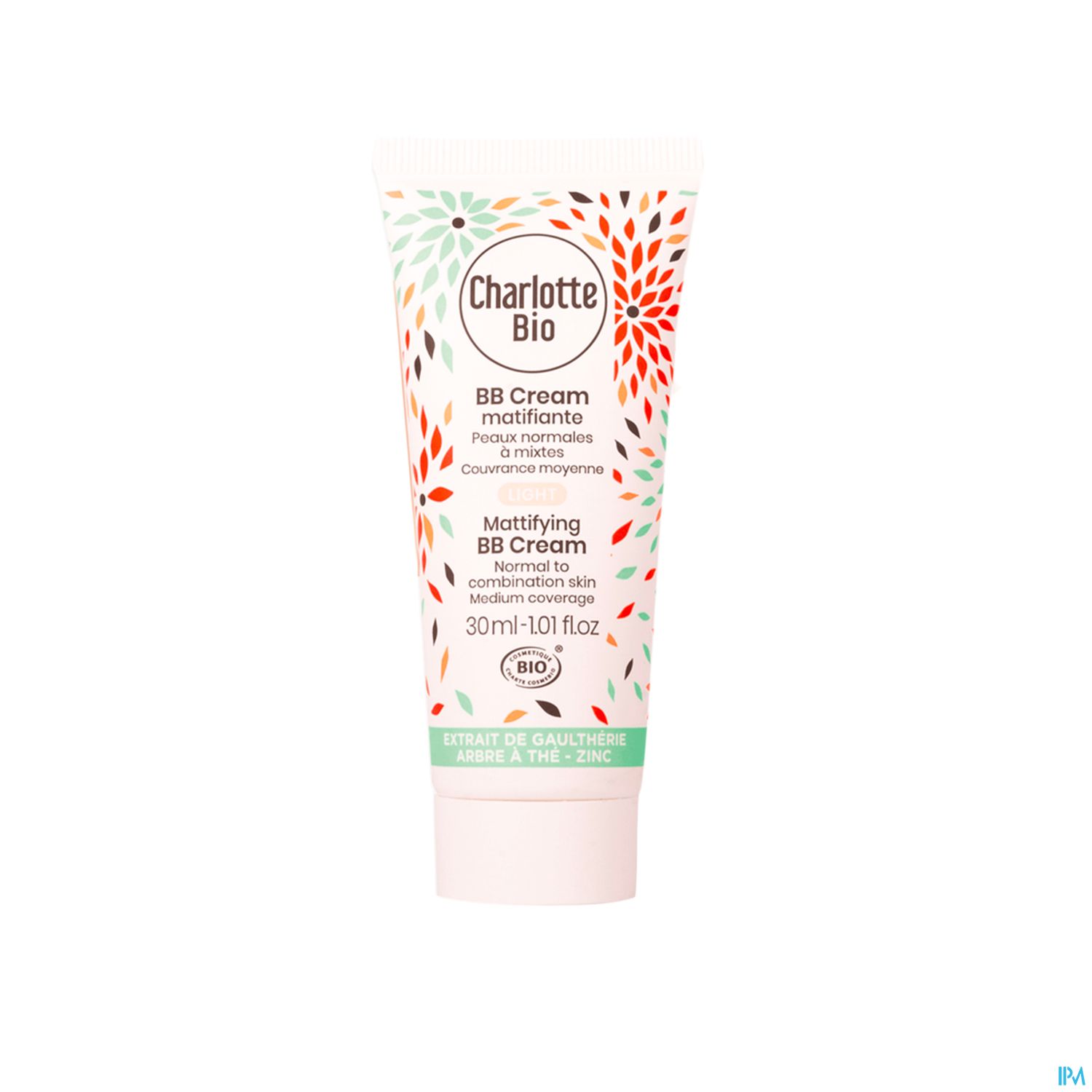 Charlotte Bio Bb Cream Matifiante Light Peaux Mixtes 30ml