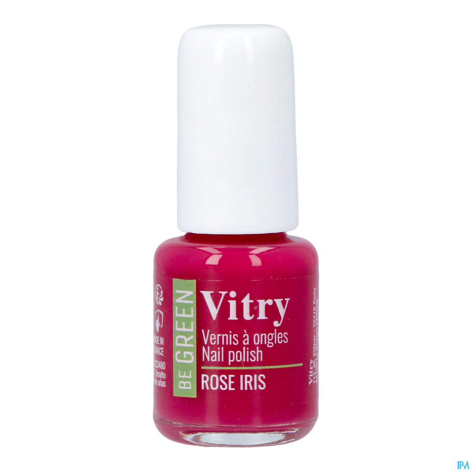 Vitry Be Green Vernis Ongles Rose Iris 6ml