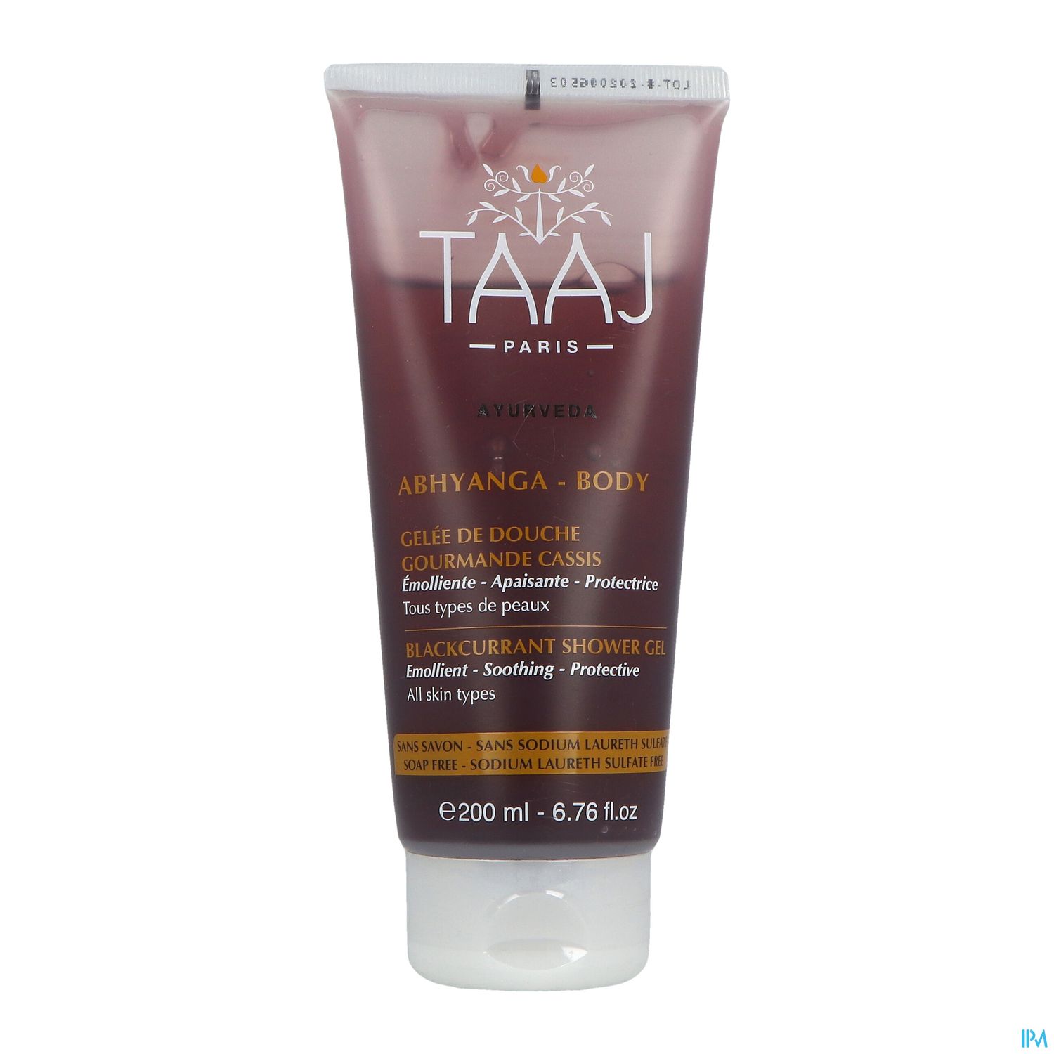 TAAJ ABHYANGA GEL DCH CASSIS 200ML