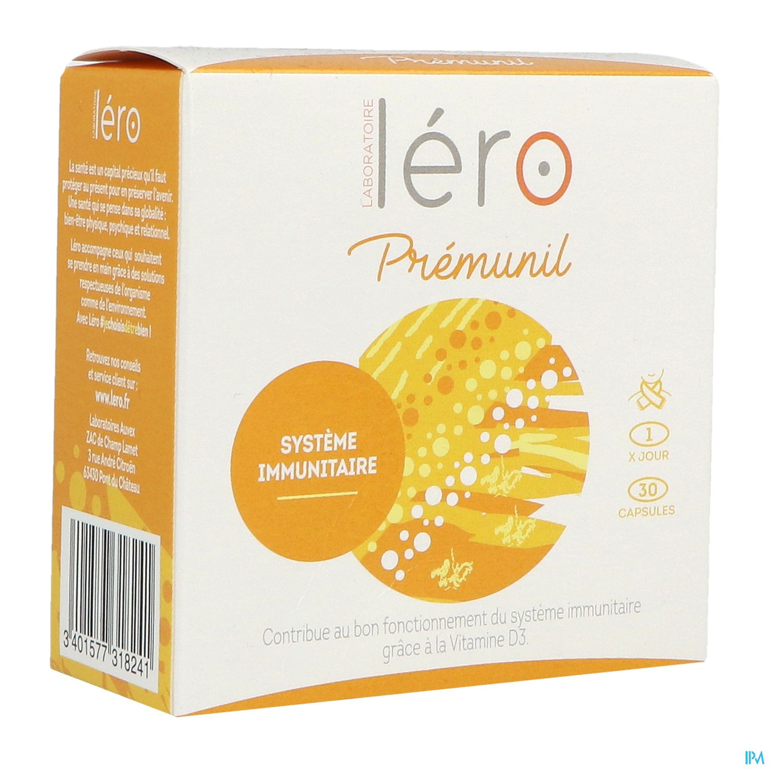 Lero Premunil Systeme Immunitaire Capsule 30