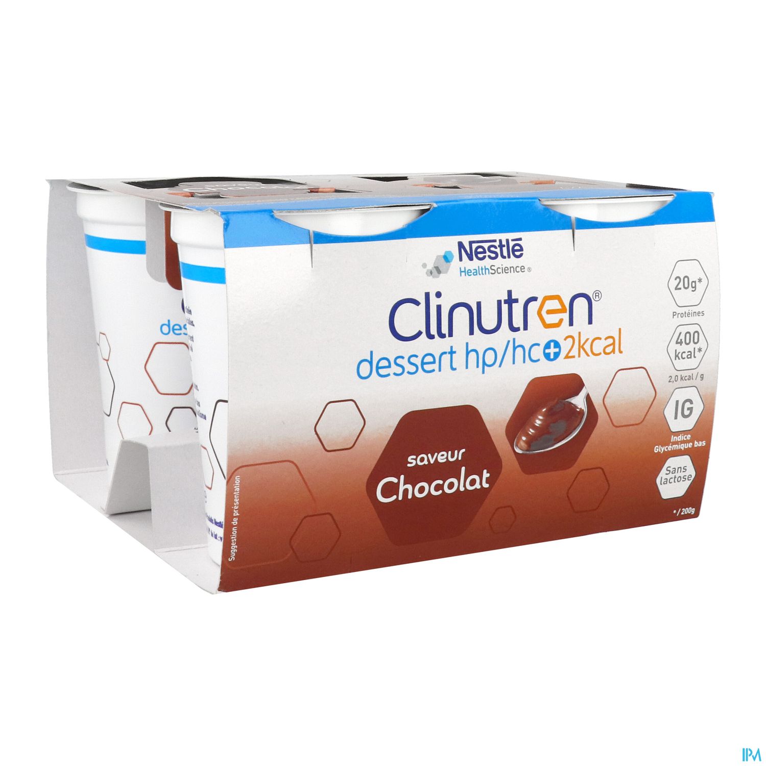 CLINUTREN DESS 2KCAL CHOCO 200GX4 — Pharmacie Européenne 24/24 by Nexum