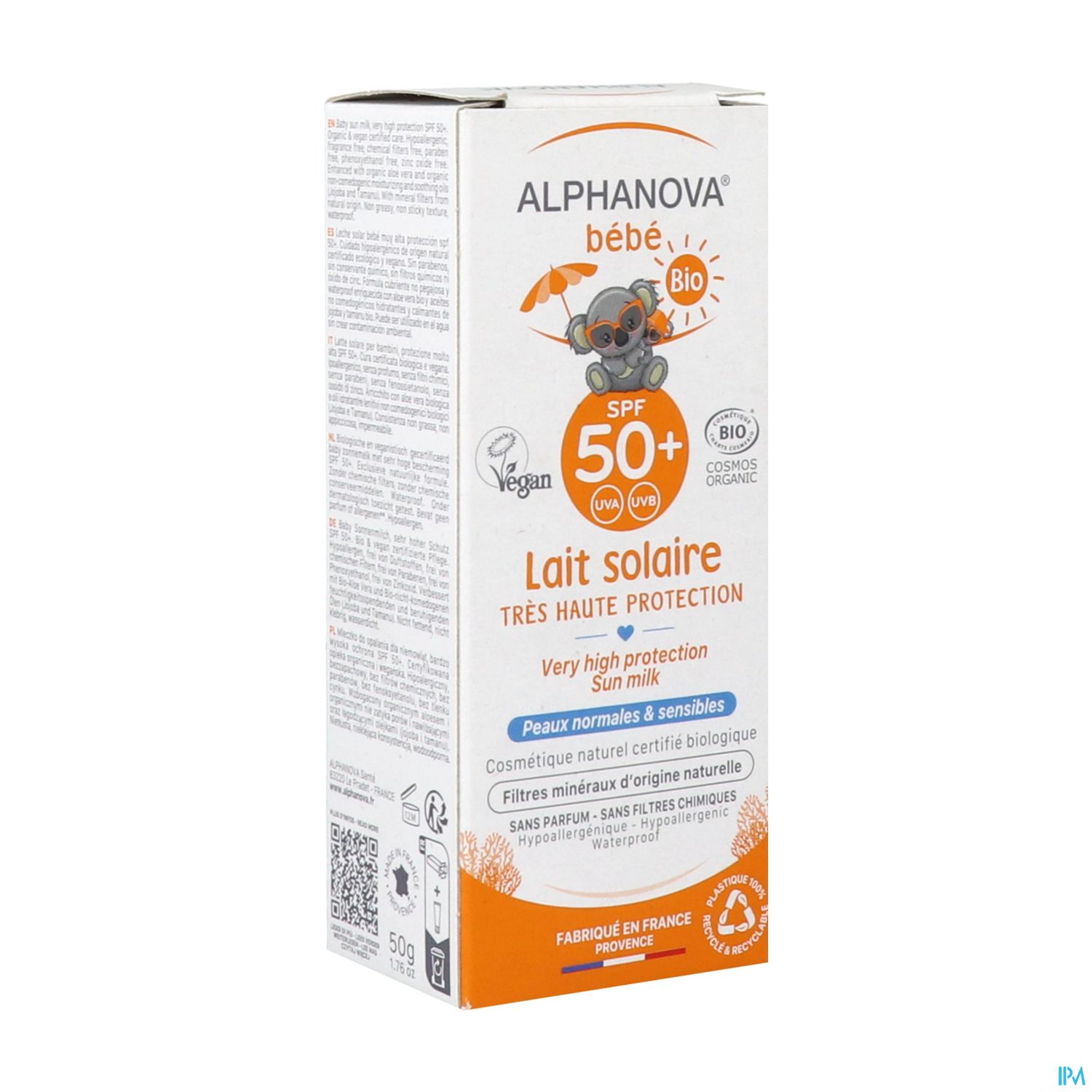 ALPHANOVA BB SOLAIR SPF50+ 50G