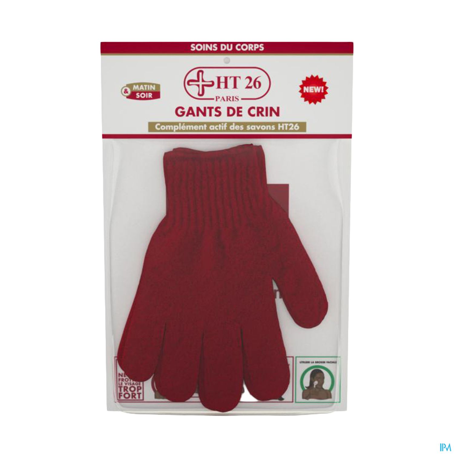 Ht26 Gant Pour Gommage Doux X2