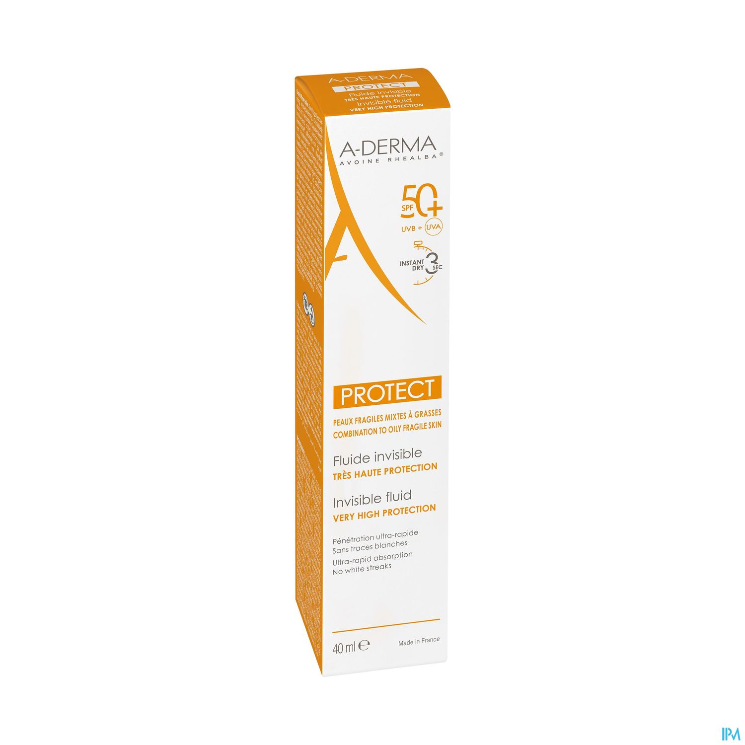 A-DERMA PROTECT FLUID INV 50+ 40ML