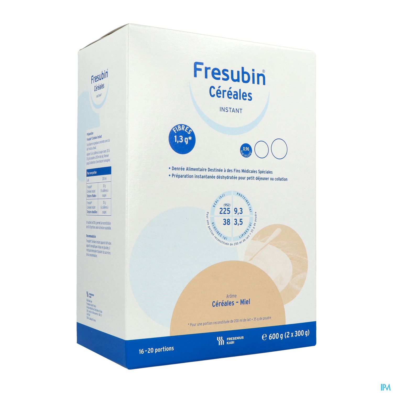 FRESUBIN CEREAL INSTANT MIEL 600G