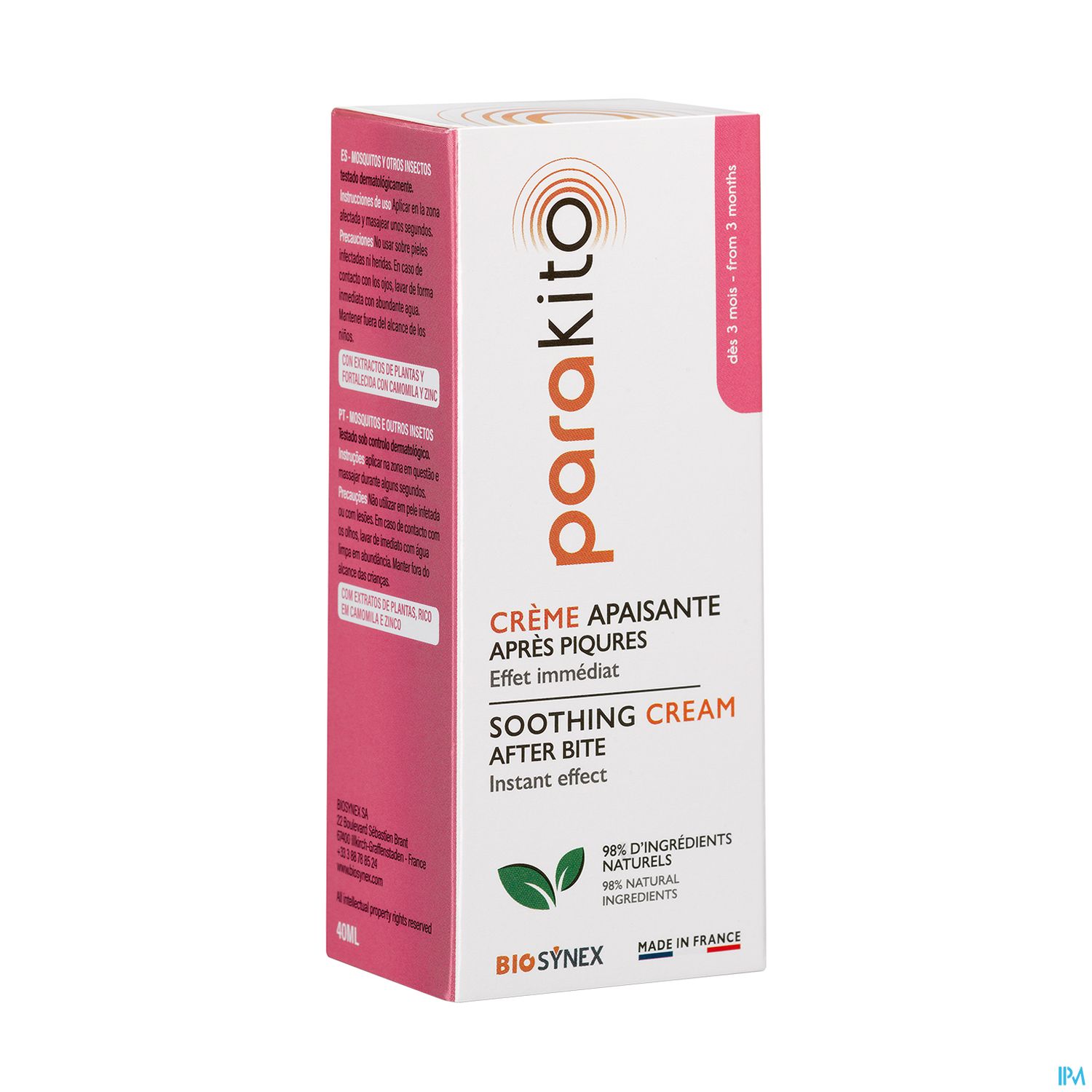 Parakito Creme Apres Piqures 40ml
