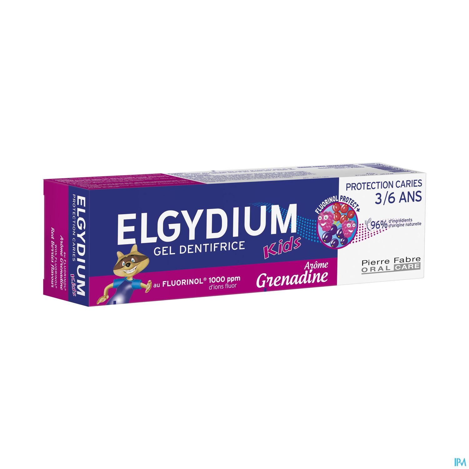 ELGYDIUM DENT KIDS 3/6A GRENAD X2