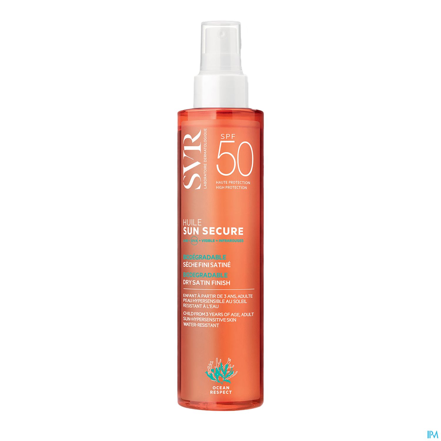 SVR SUN SECURE HLE COR SPF50 200ML