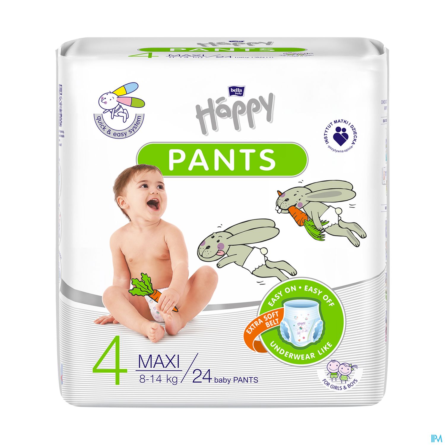 Happy Pants Change Complet 8/14kg 44