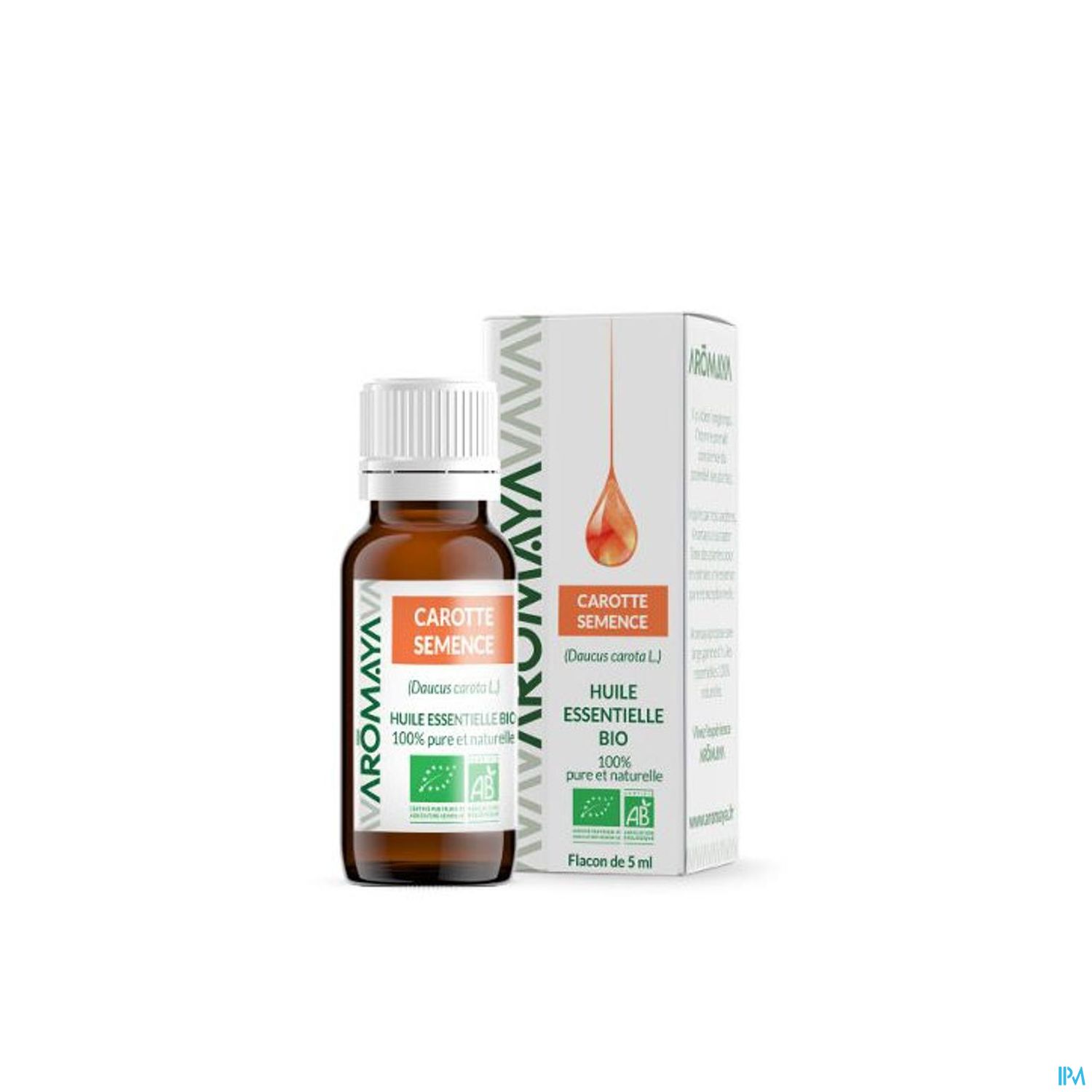 Aromaya Huile Essentielle Bio Carotte Semence 5ml