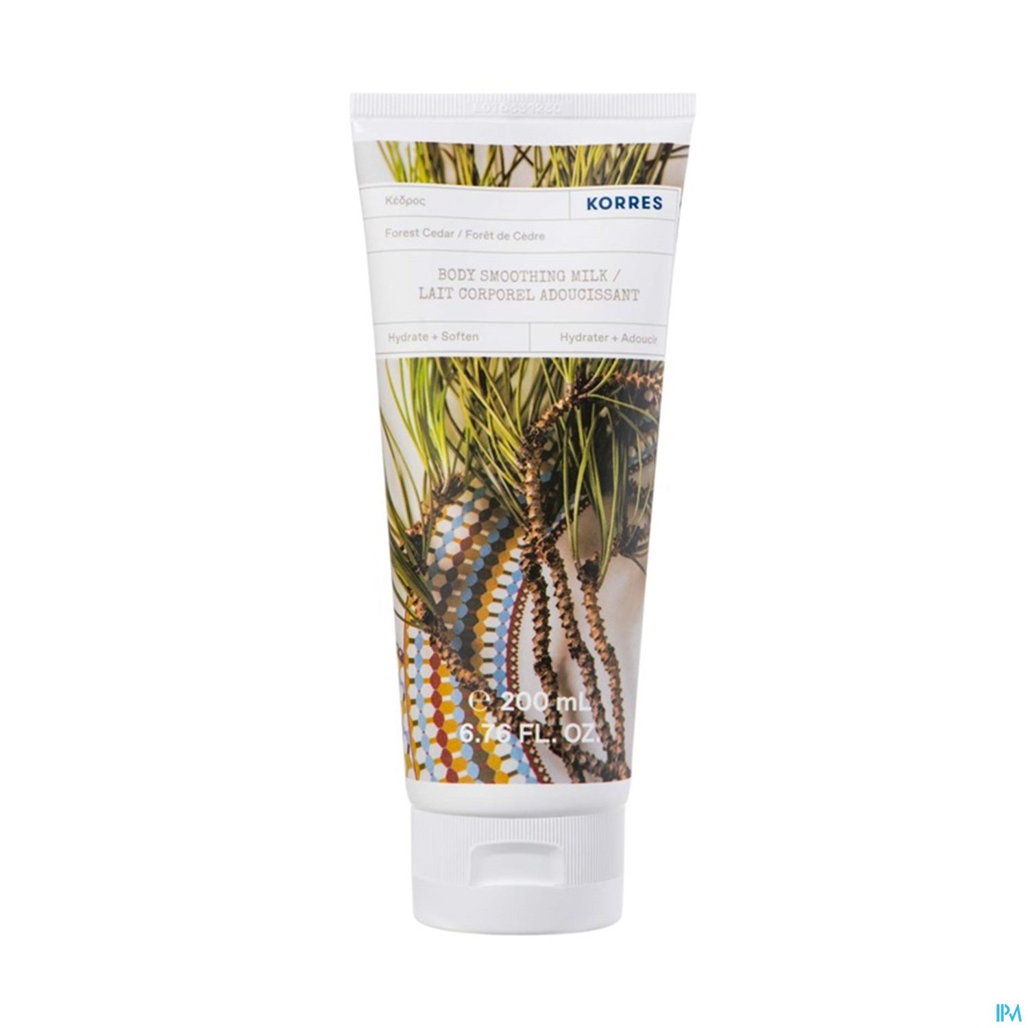 Korres Lait Corps Douceur Foret De Cedre 200ml