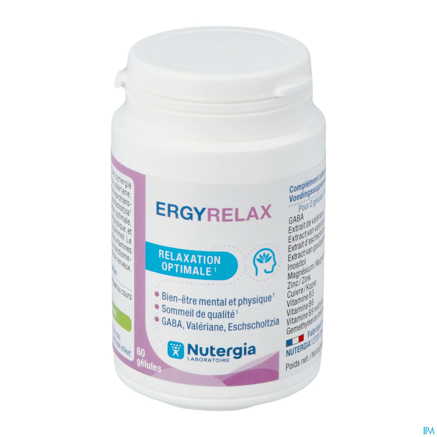 ERGYRELAX GELULE 60