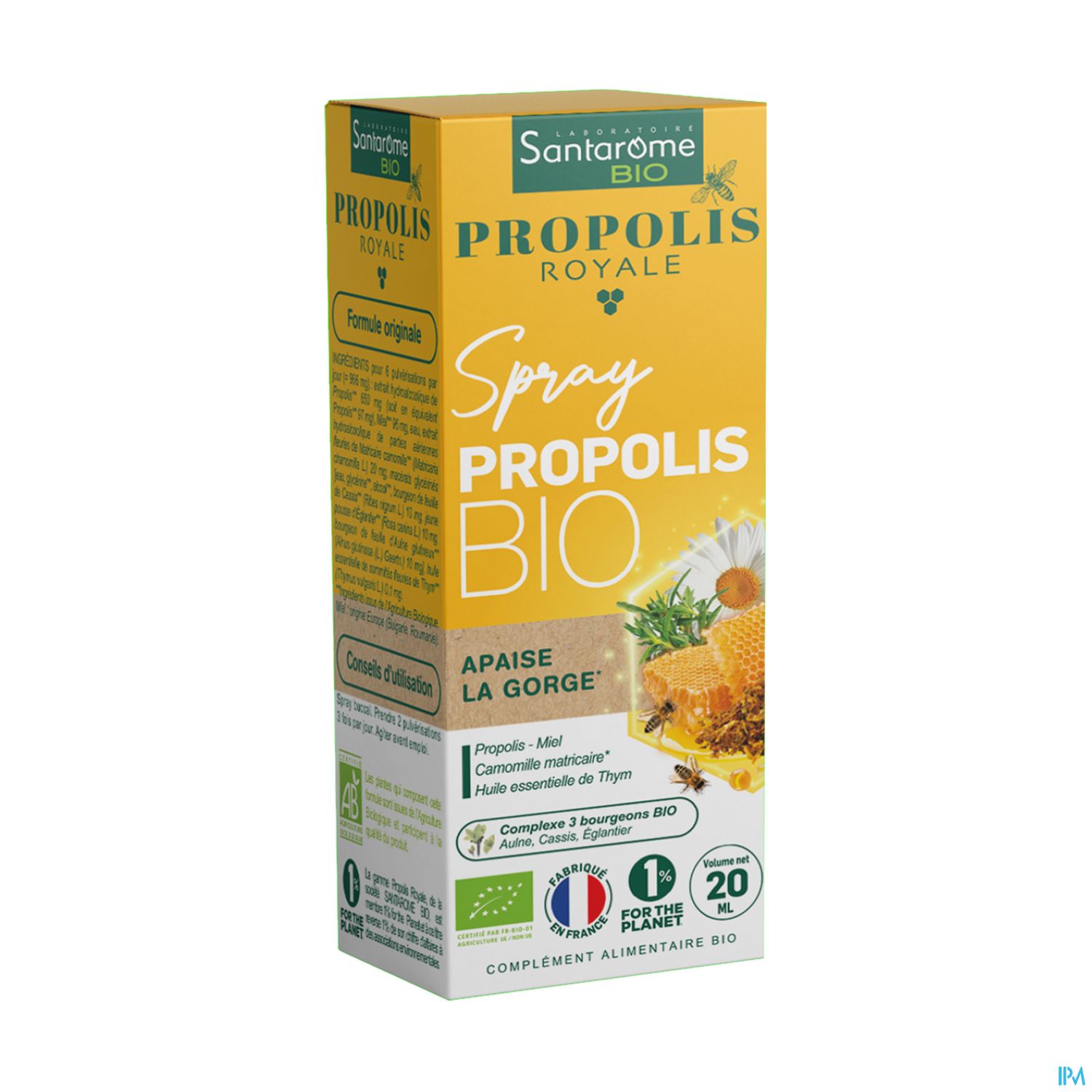 Santarome Spray Propolis Bio 20ml