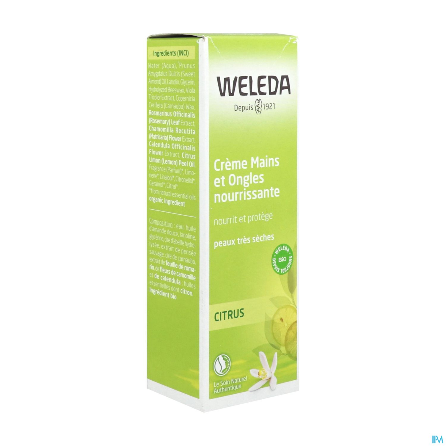 WELEDA CR MAIN ONGLE CITRUS 50ML