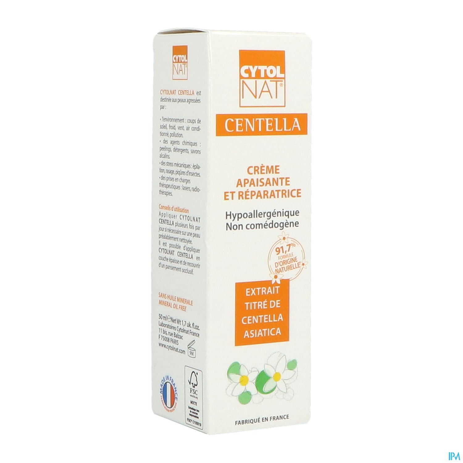 CYTOLNAT CENTELLA CR TUB 50ML