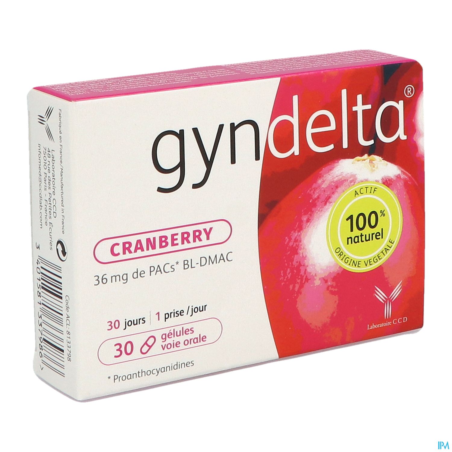 Gyndelta 36mg 1 Mois Gelule 30