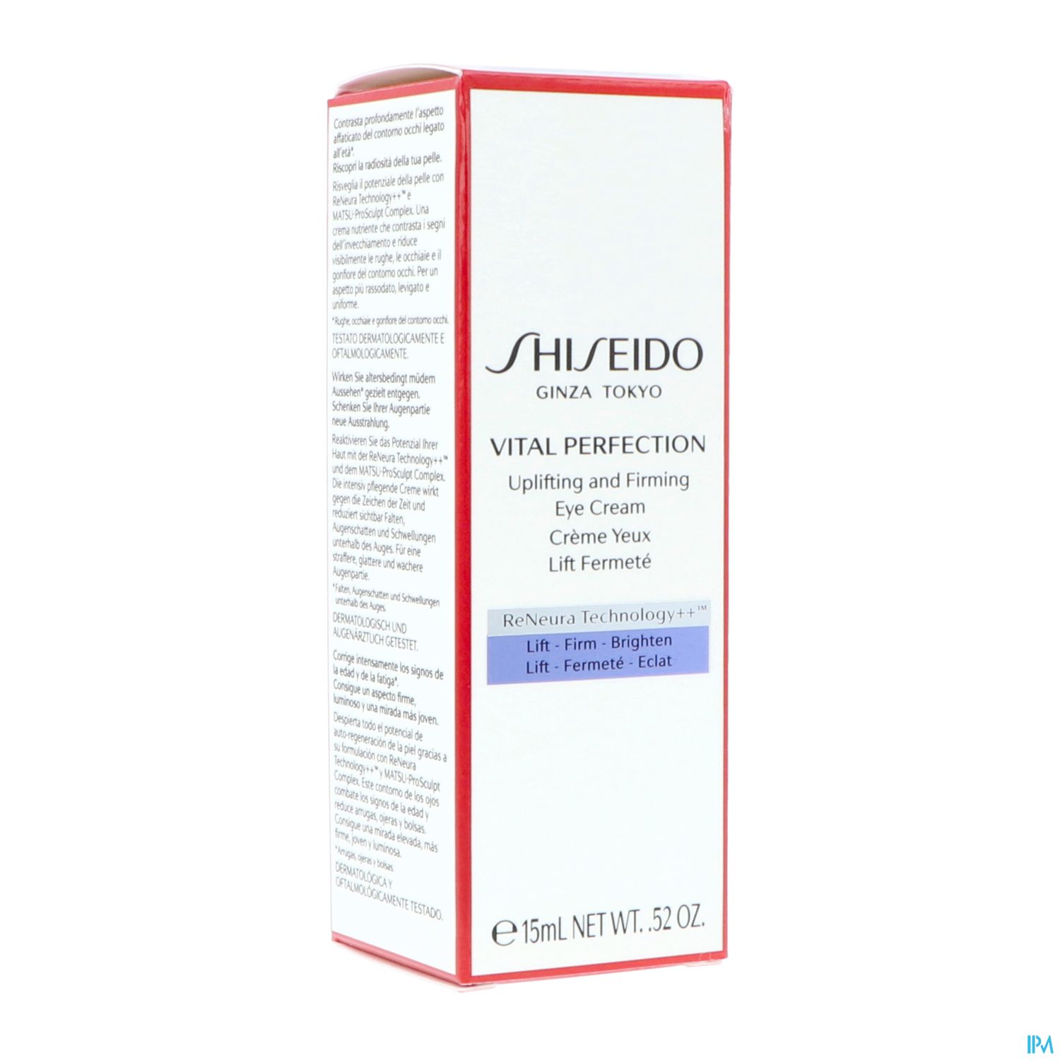 Shiseido Vital Perfection Creme Yeux 15ml