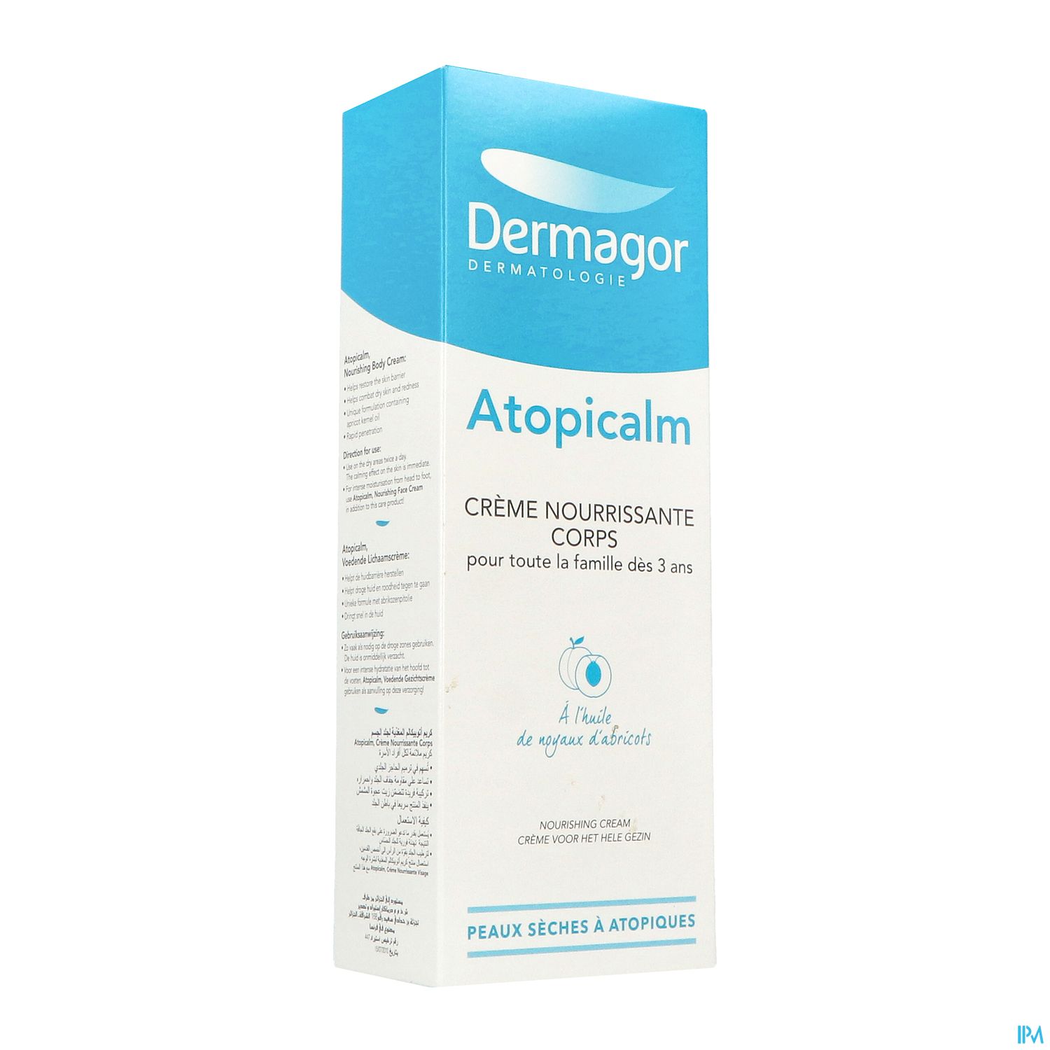 ATOPICALM CR NOUR CORPS 250ML