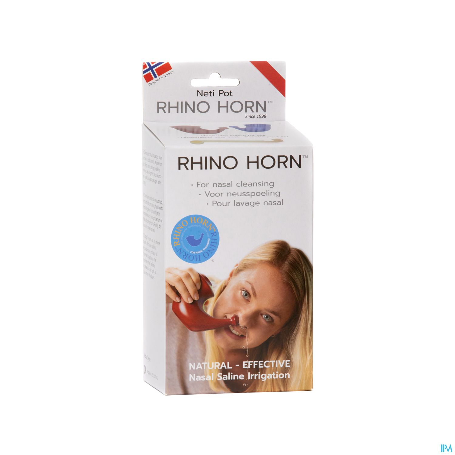 Rhino Horn Adulte Appareil Pour Lavage Des Fosses Nasales Rouge