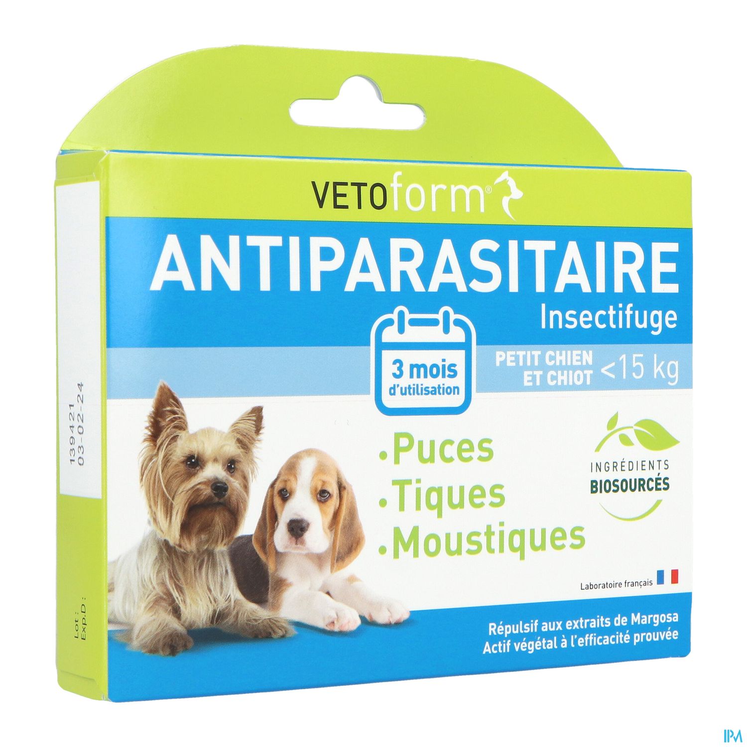 VETOFORM PETIT CN -15KG EXT PIP 3