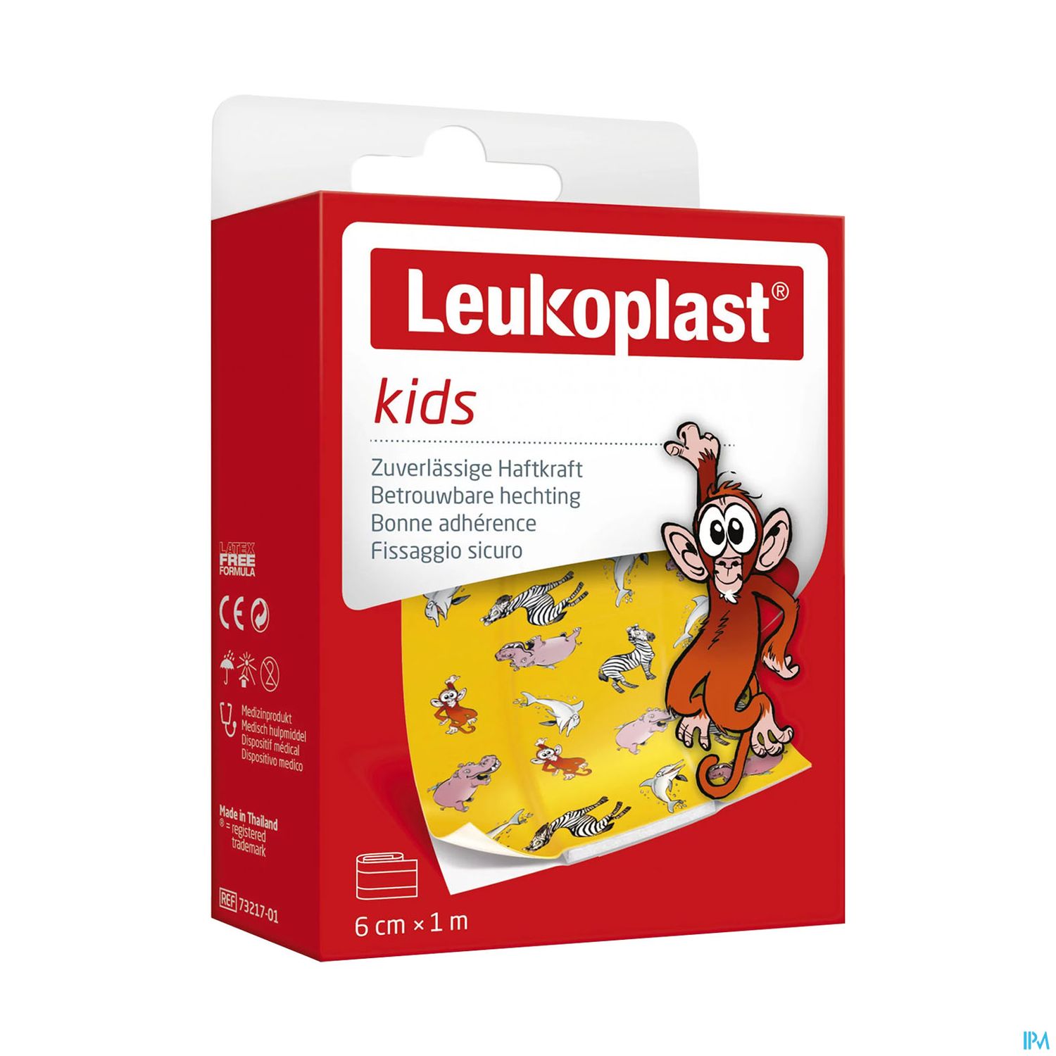 LEUKOPLAST PANS KIDS ZOO 1MX6CM
