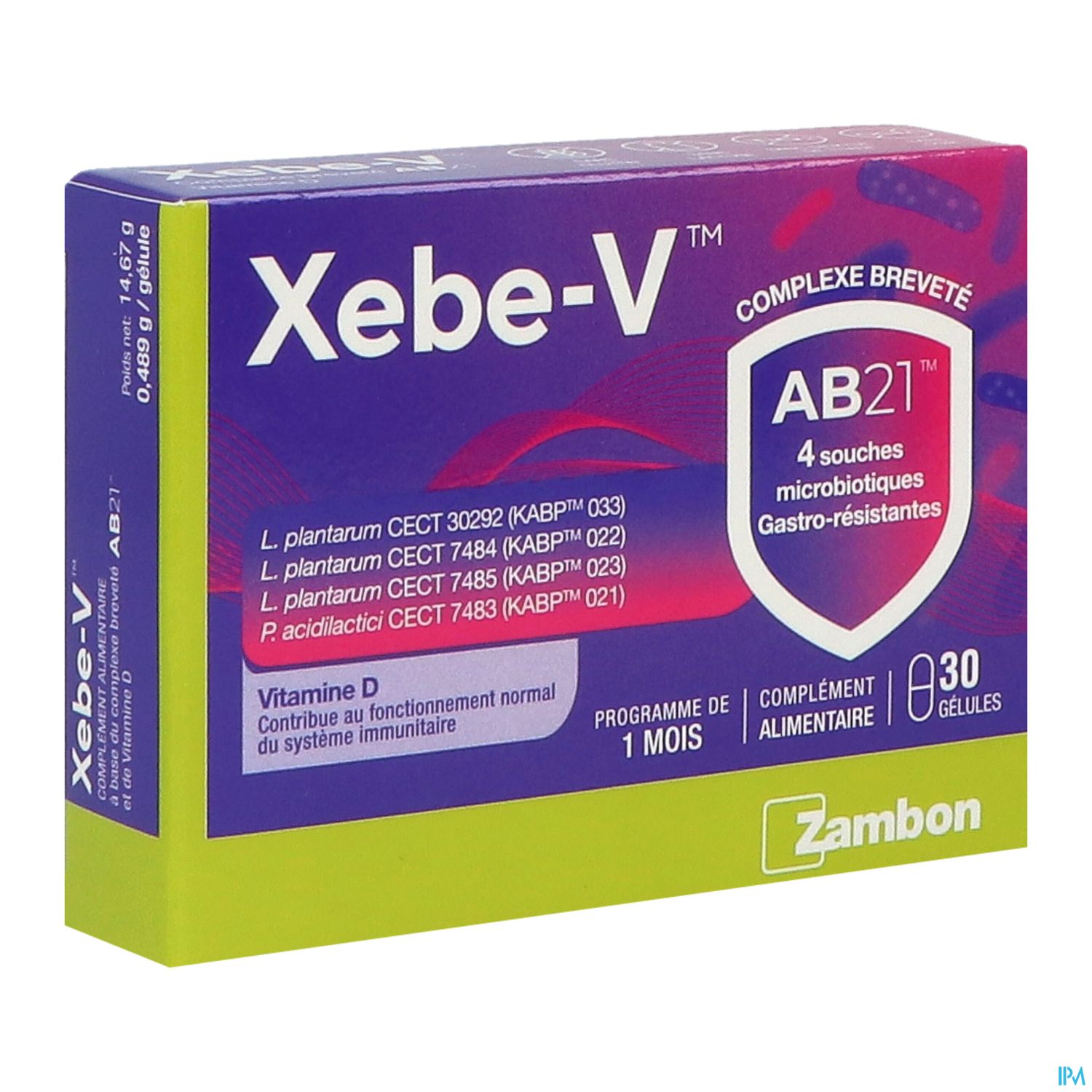 XEBE-V GELULE 30
