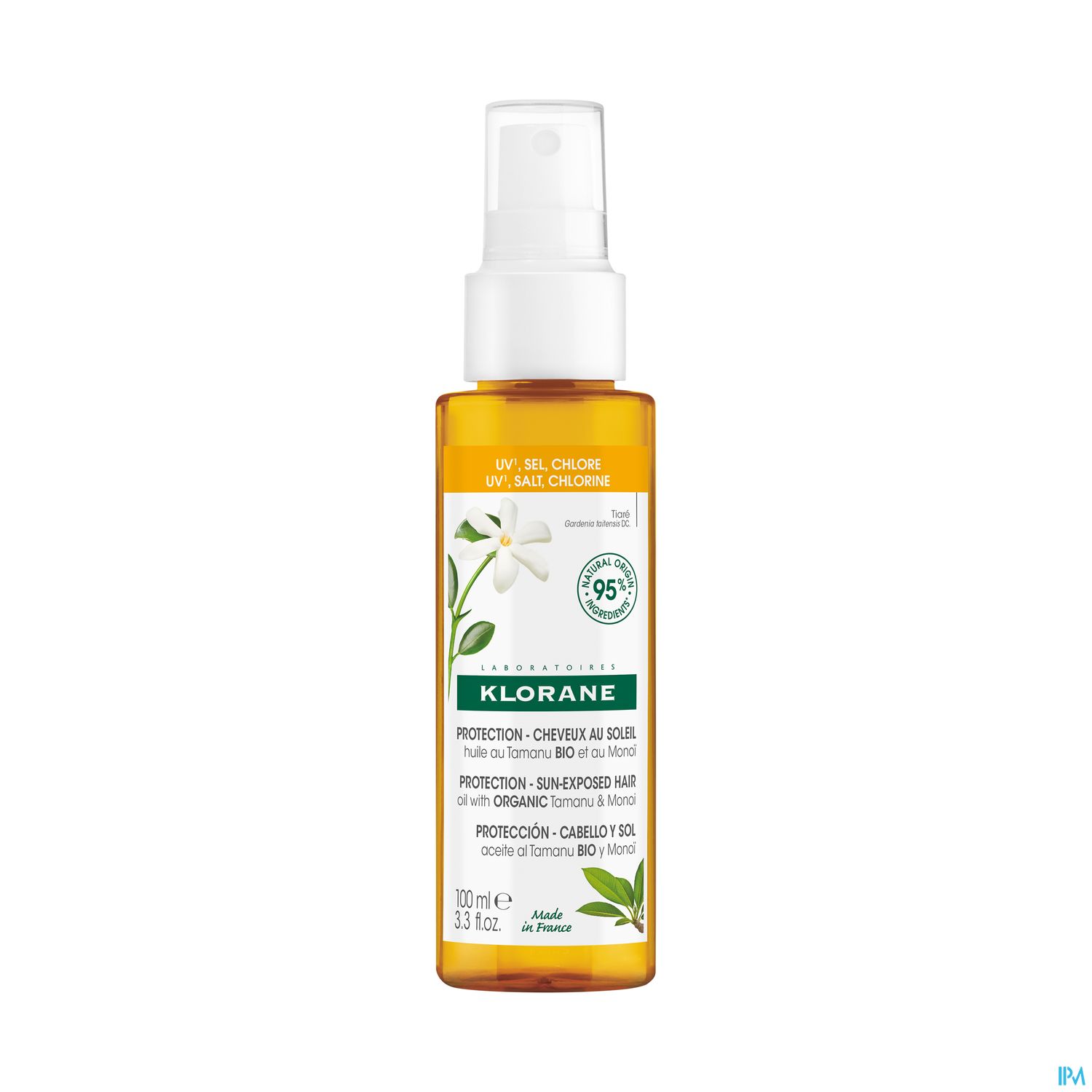 Klorane Huile Protectrice Capillaire Tamanu Monoi 100ml